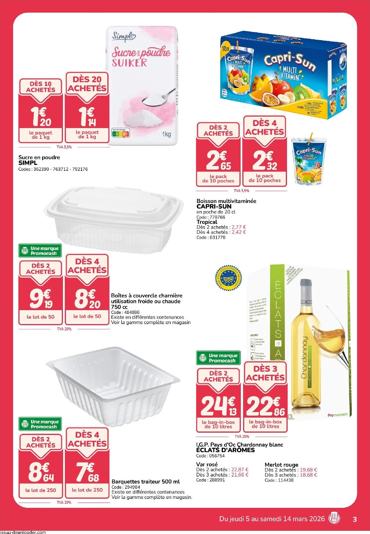 promocash - Catalogue Promocash valable du 05/03/2026 au 14/03/2026 - page: 3