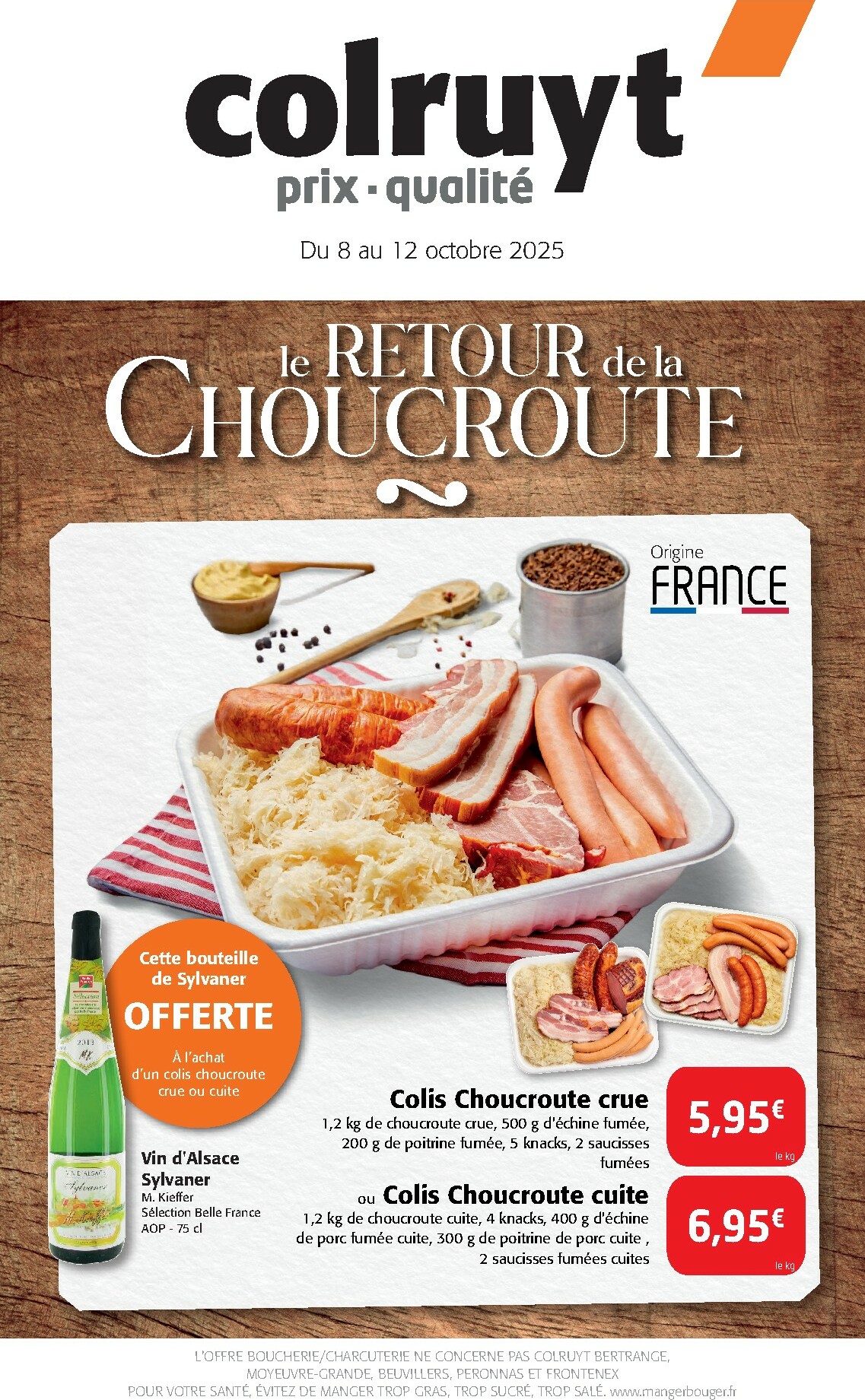 colruyt - Catalogue Colruyt valable du 08/10 au 12/10