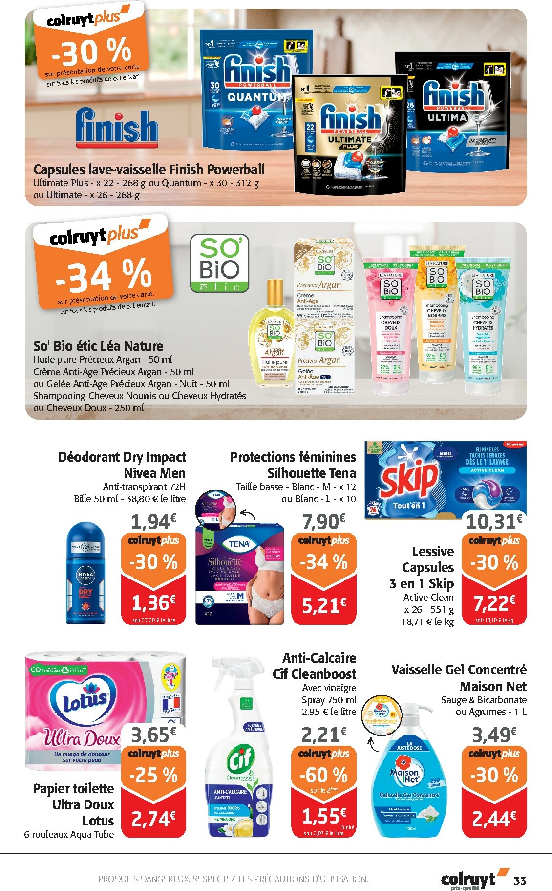colruyt - Catalogue Colruyt valable du 22/10 au 02/11 - page: 33