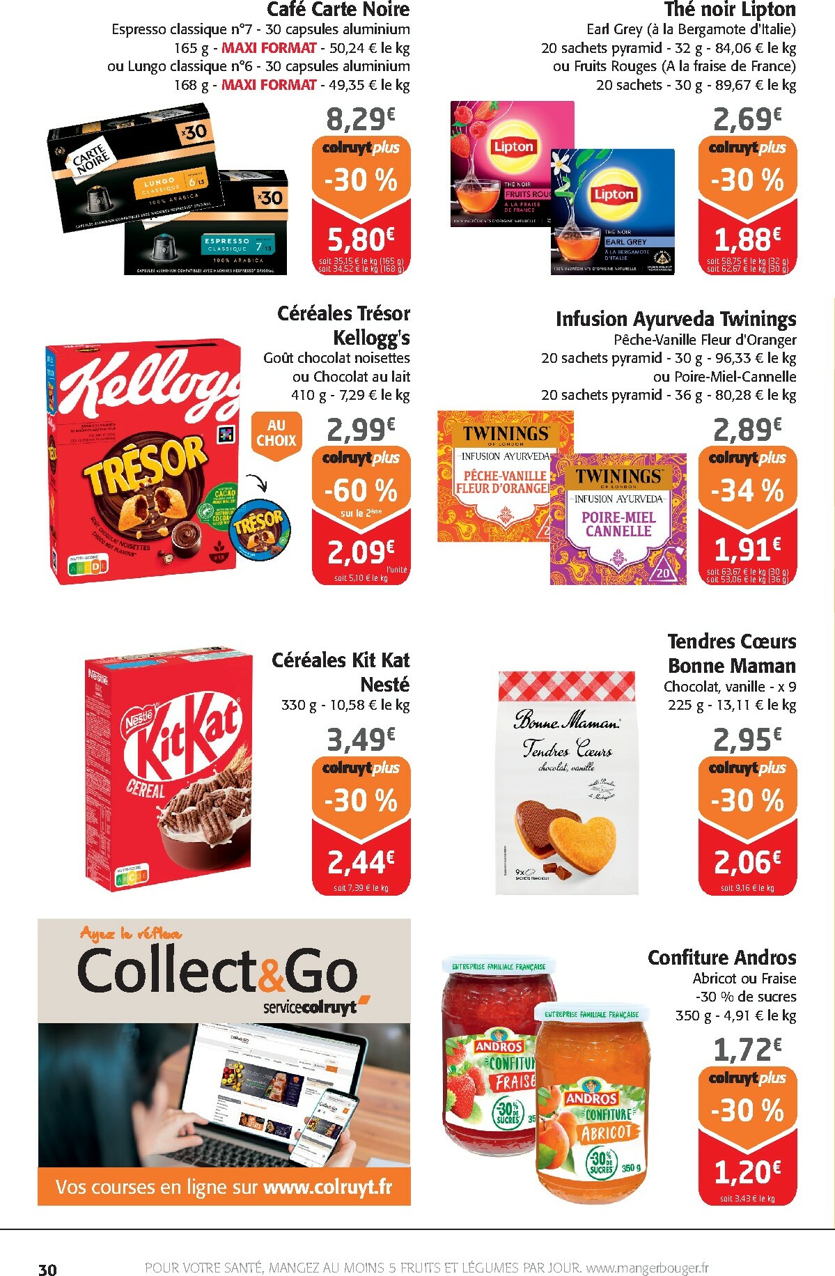 colruyt - Catalogue Colruyt valable du 22/10 au 02/11 - page: 30