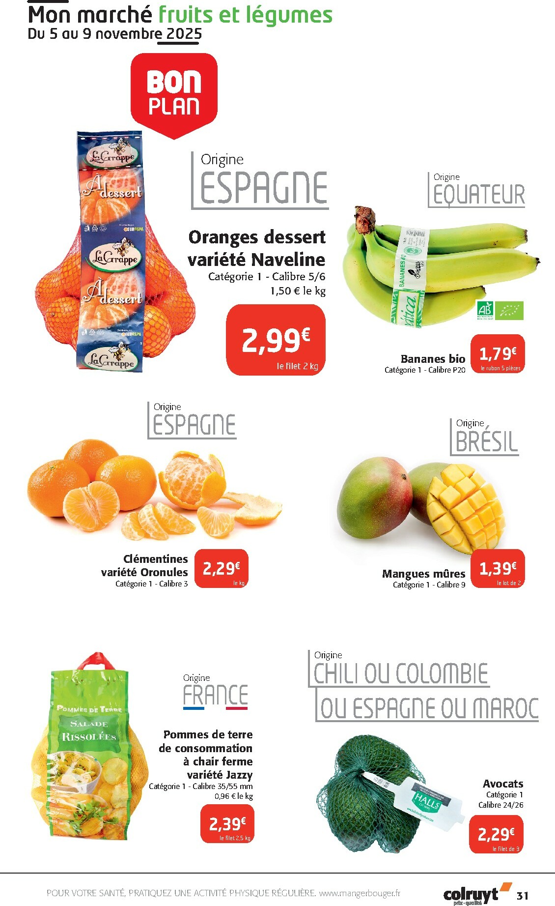 colruyt - Catalogue Colruyt valable du 05/11 au 16/11 - page: 31