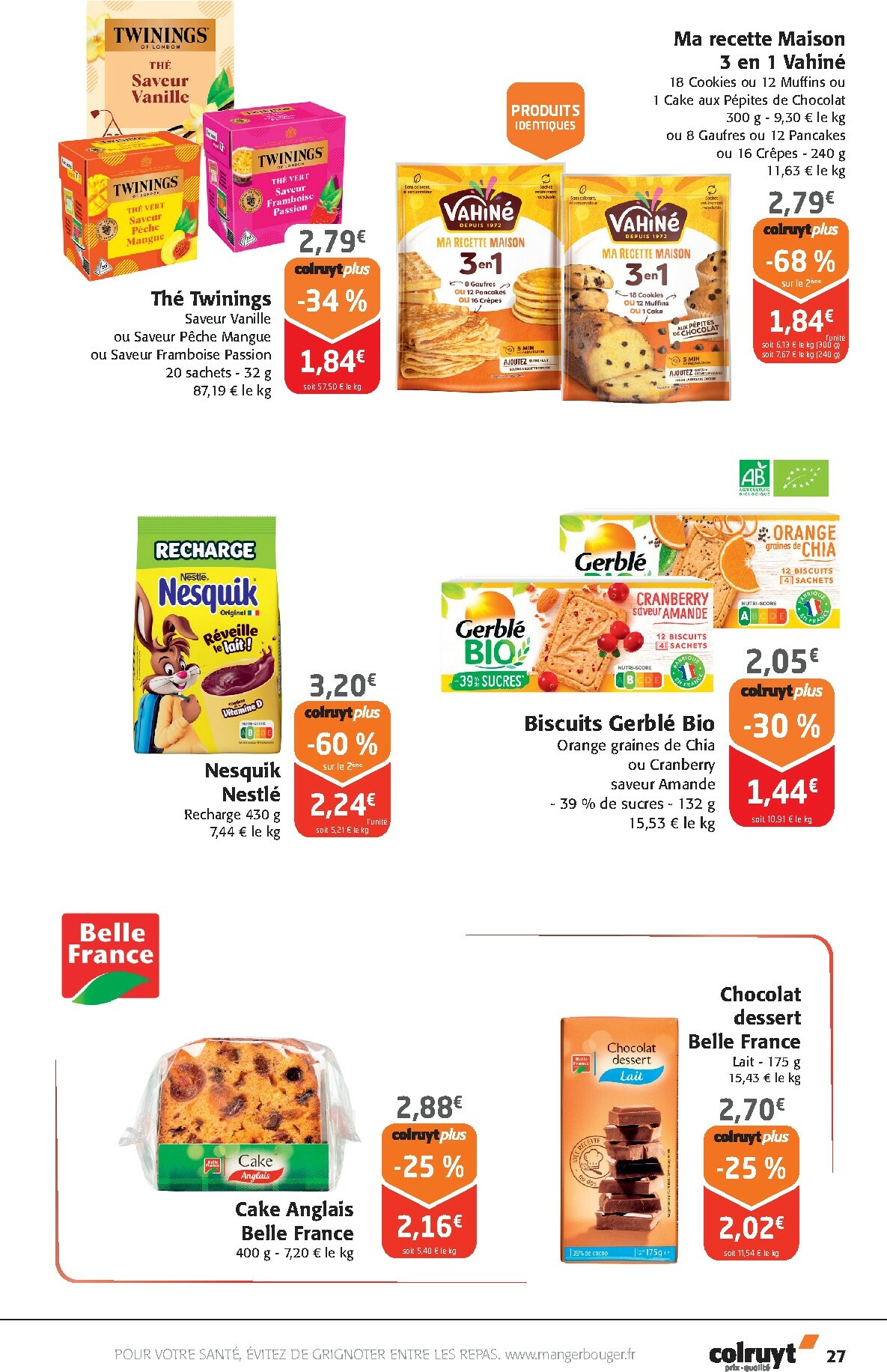 colruyt - Catalogue Colruyt valable du 05/11 au 16/11 - page: 27