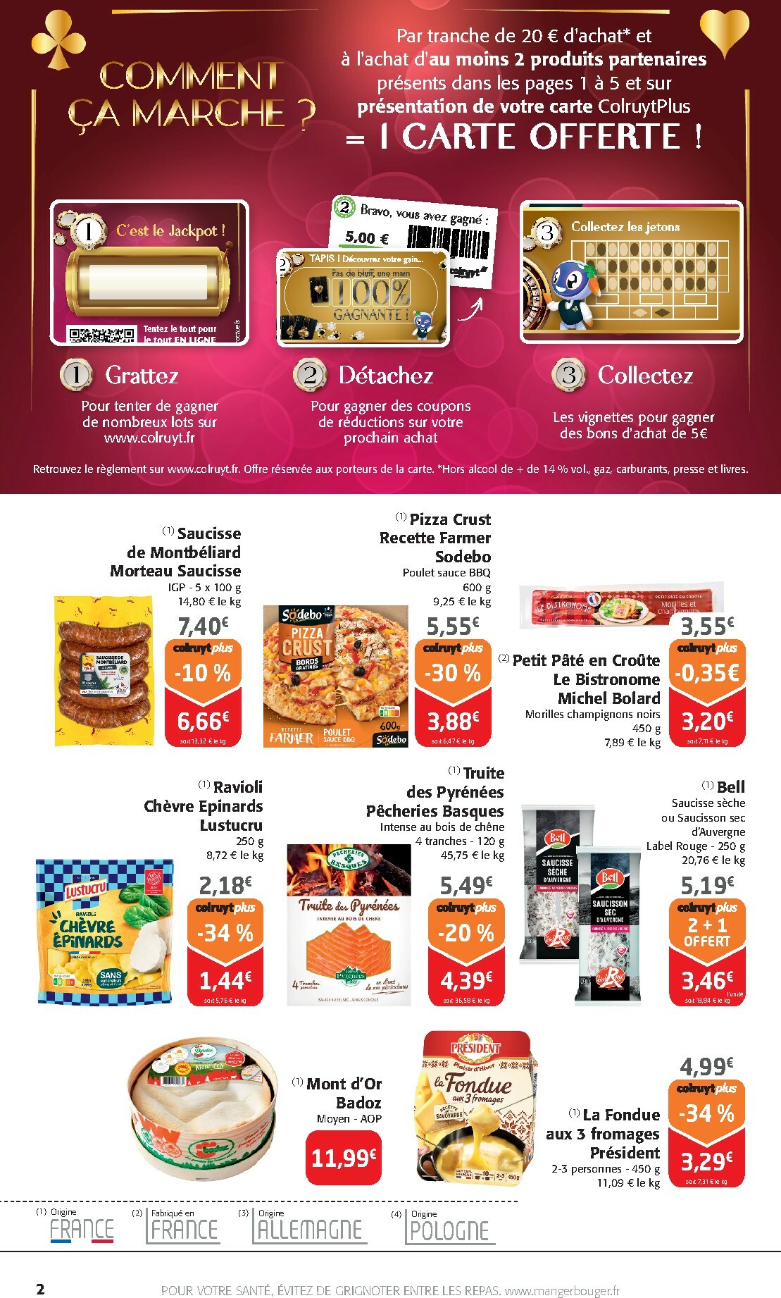 colruyt - Catalogue Colruyt valable du 19/11 au 30/11 - page: 2
