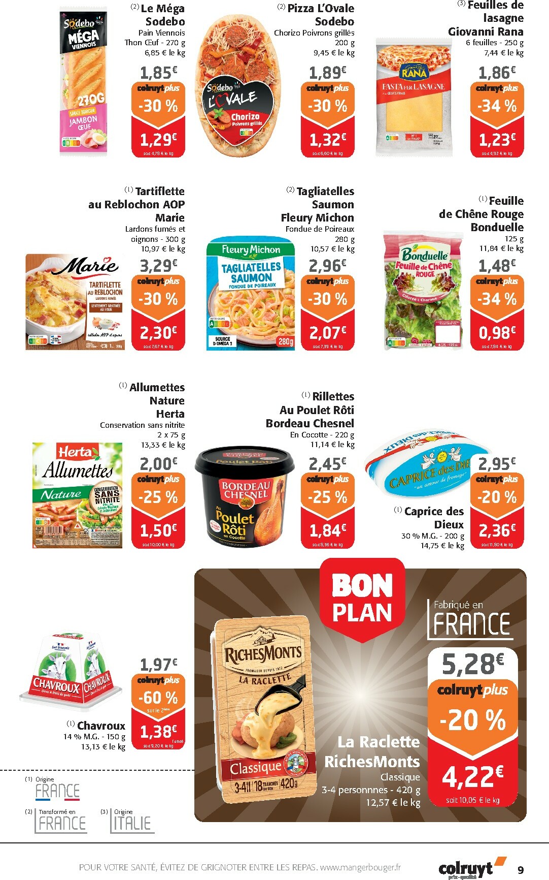 colruyt - Catalogue Colruyt valable du 19/11 au 30/11 - page: 9