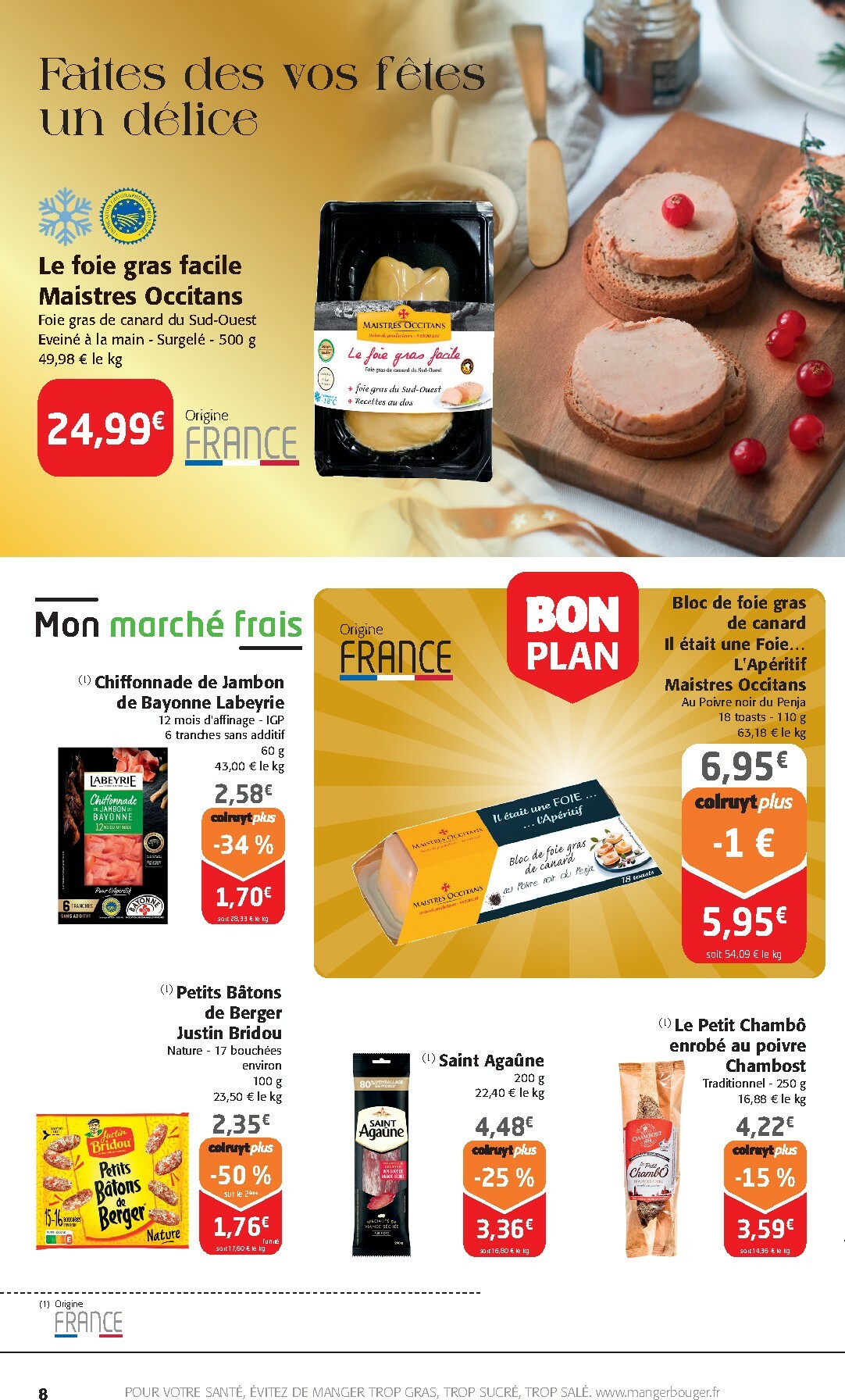 colruyt - Catalogue Colruyt valable du 19/11 au 30/11 - page: 8