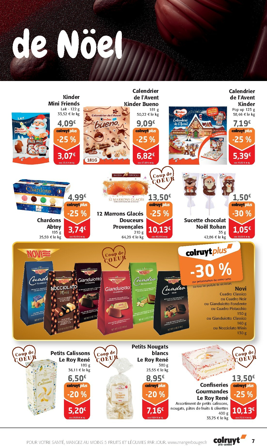 colruyt - Catalogue Colruyt valable du 19/11 au 30/11 - page: 7