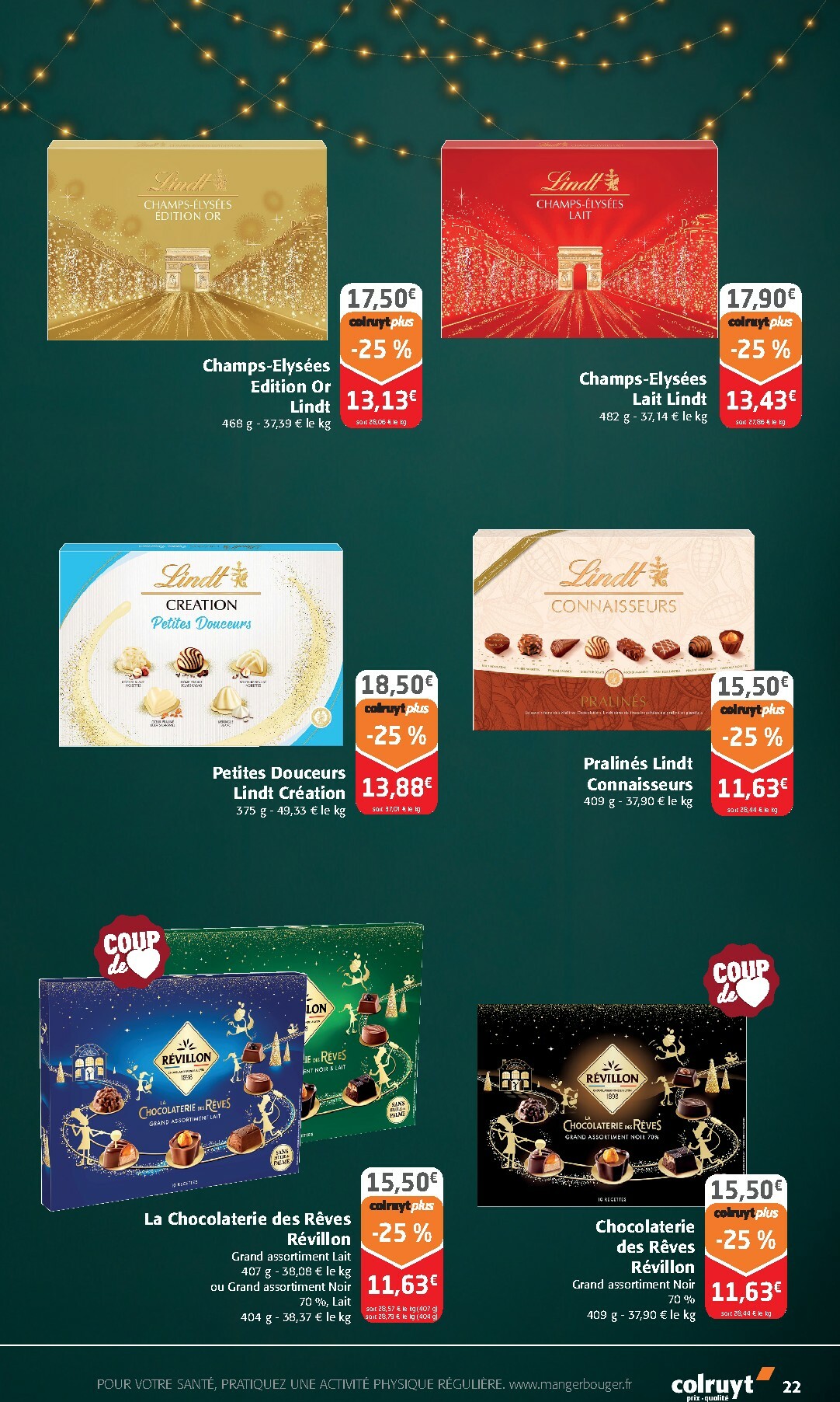 colruyt - Catalogue Colruyt valable du 17/12 au 31/12 - page: 22