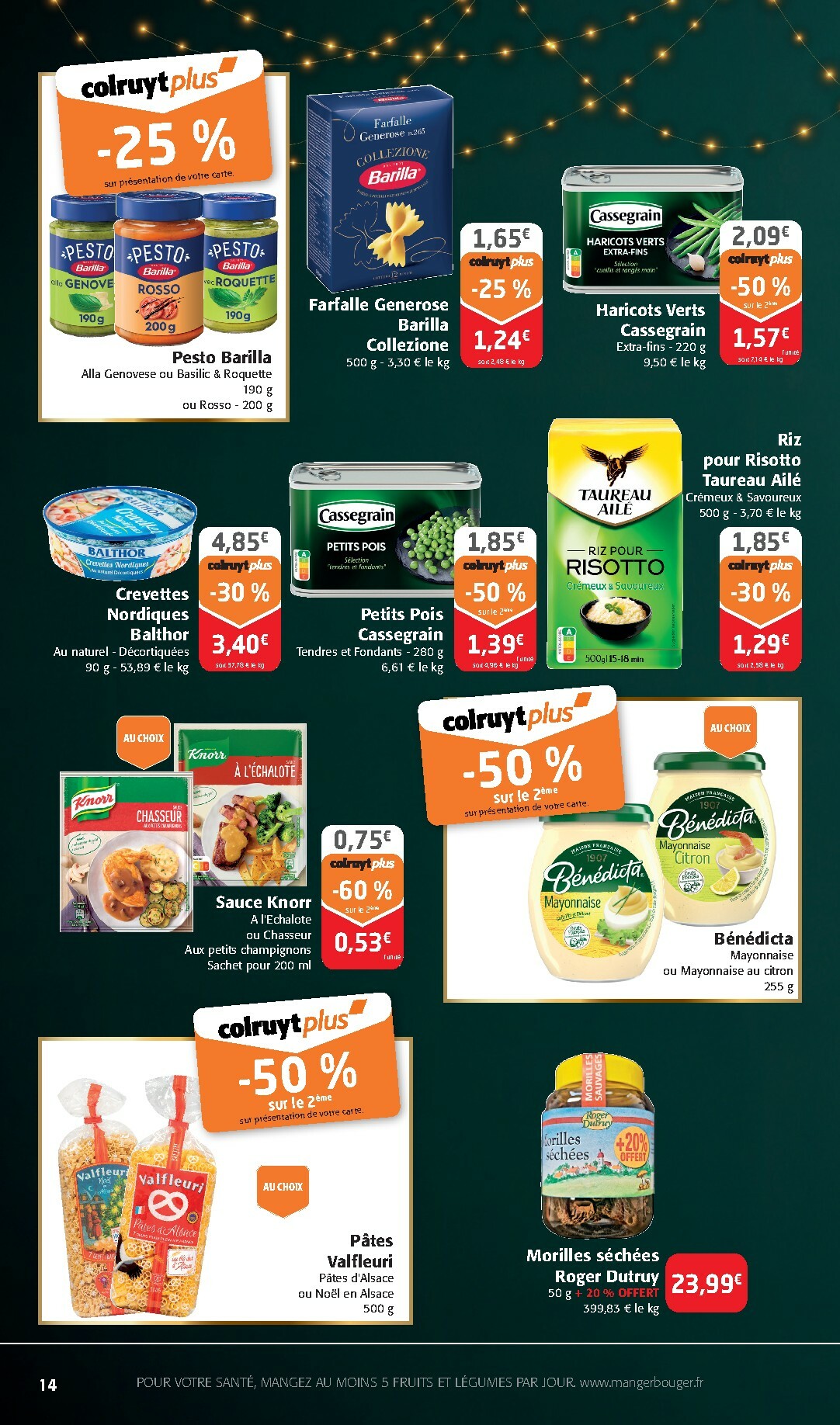 colruyt - Catalogue Colruyt valable du 17/12 au 31/12 - page: 14