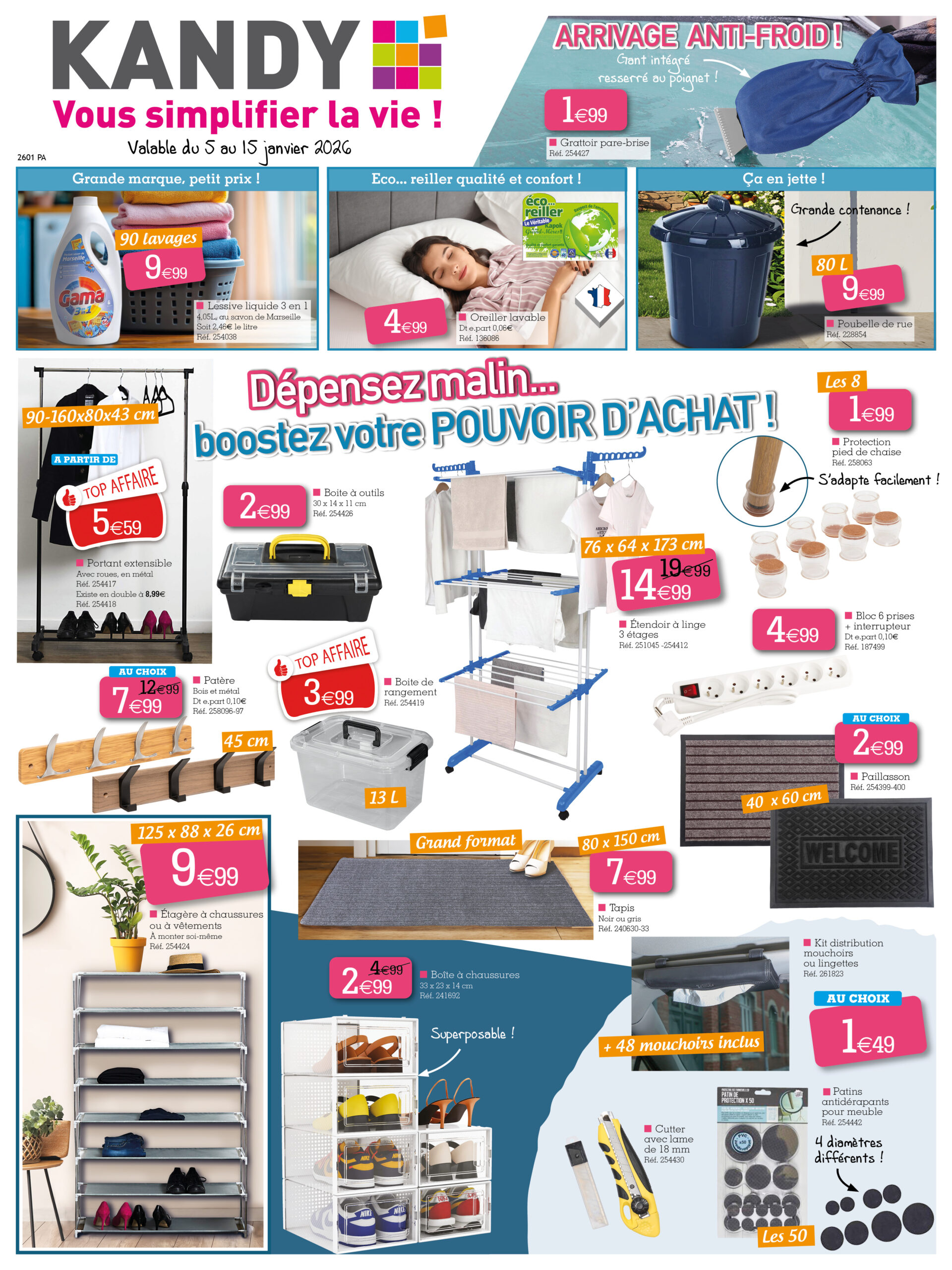 kandy - Catalogue Kandy valable du 05/01 au 15/01