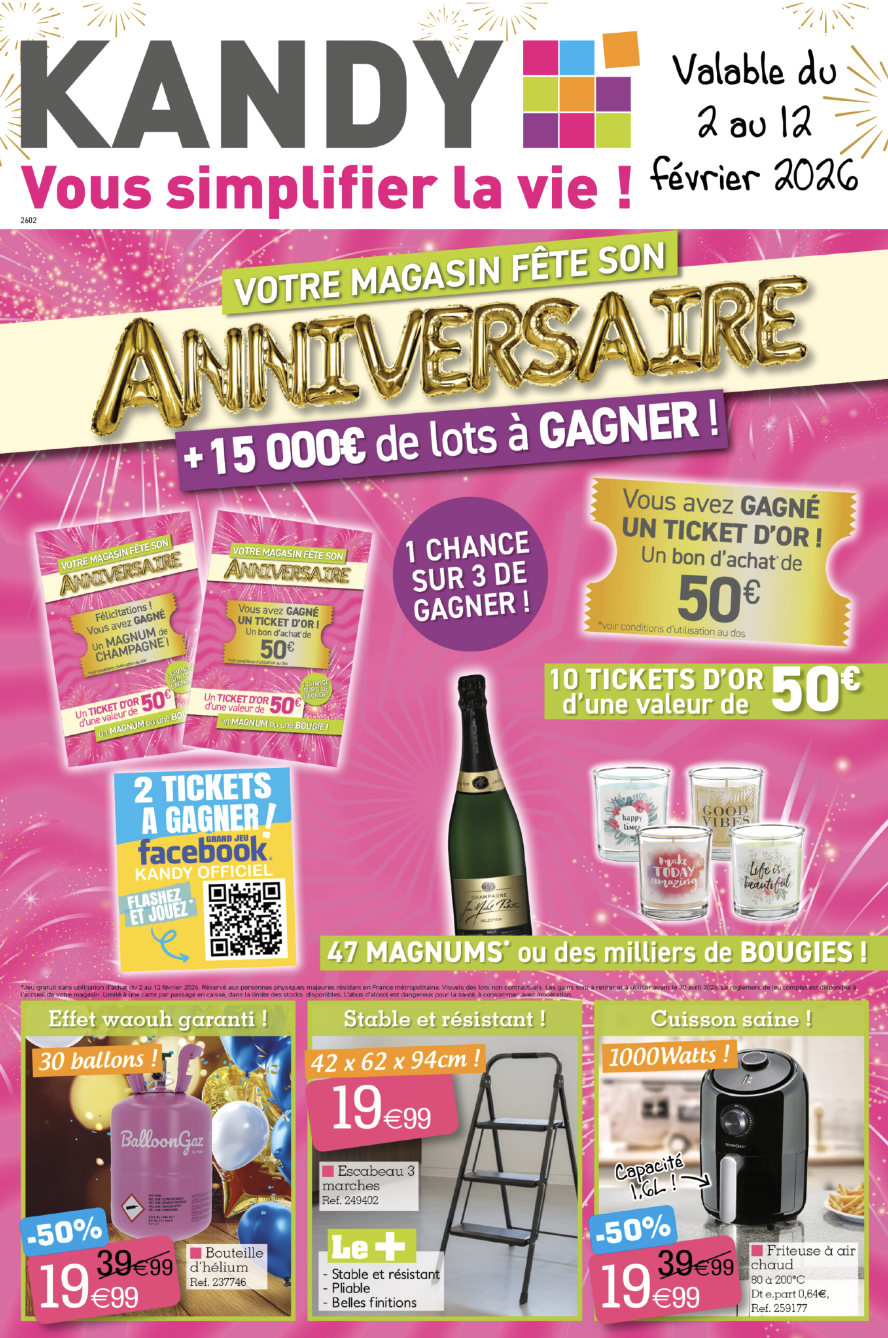 kandy - Catalogue Kandy valable du 02/02/2026 au 12/02/2026