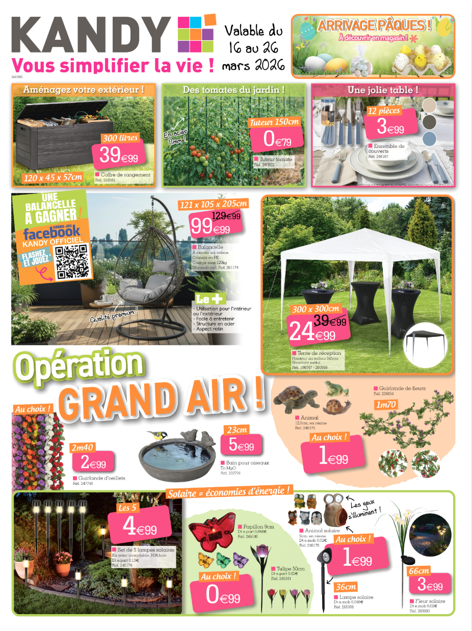 kandy - Catalogue Kandy valable du 16/03/2026 au 26/03/2026