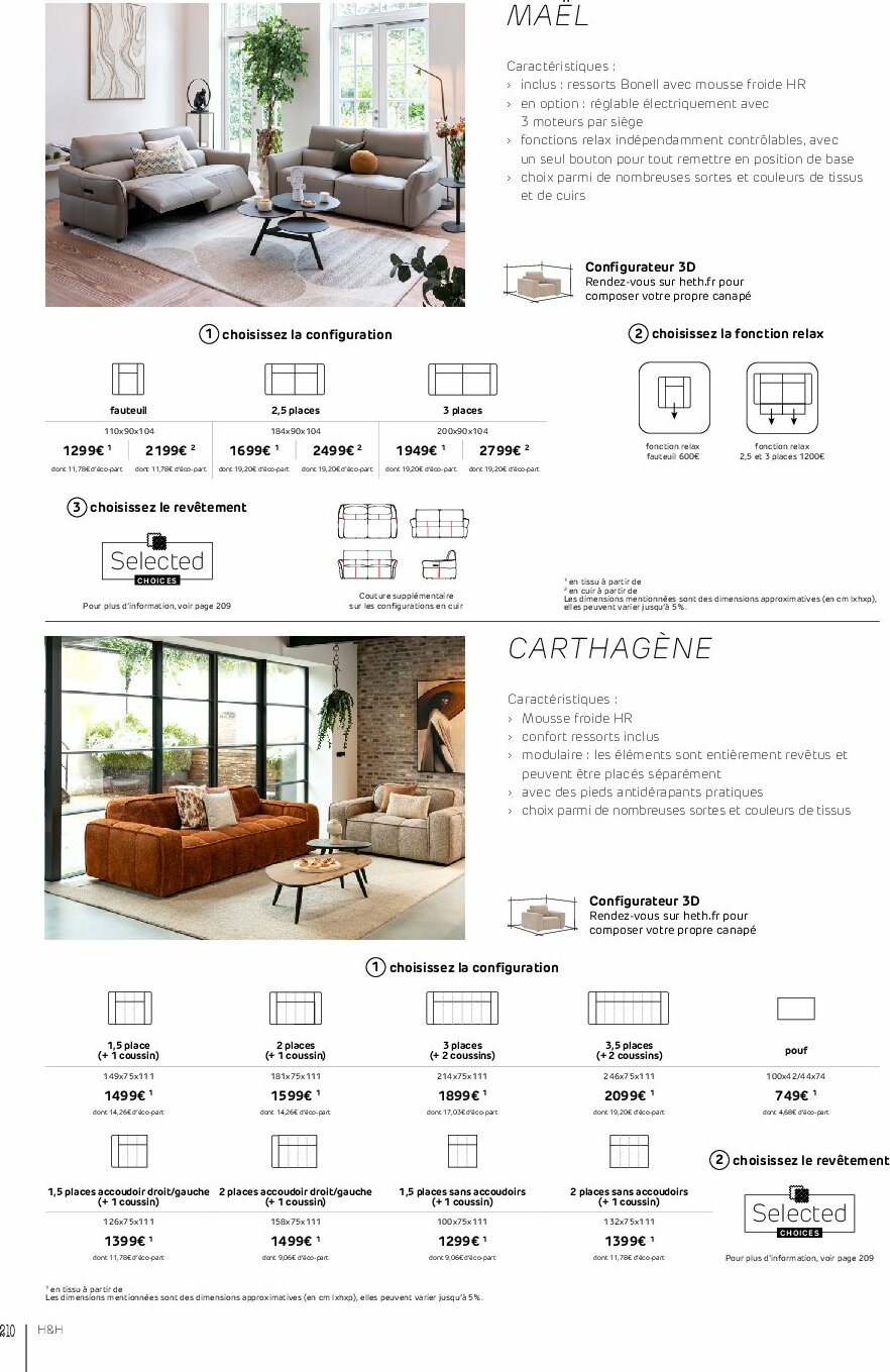 heth - Catalogue Heth valable du 01/09 au 31/12 - page: 210