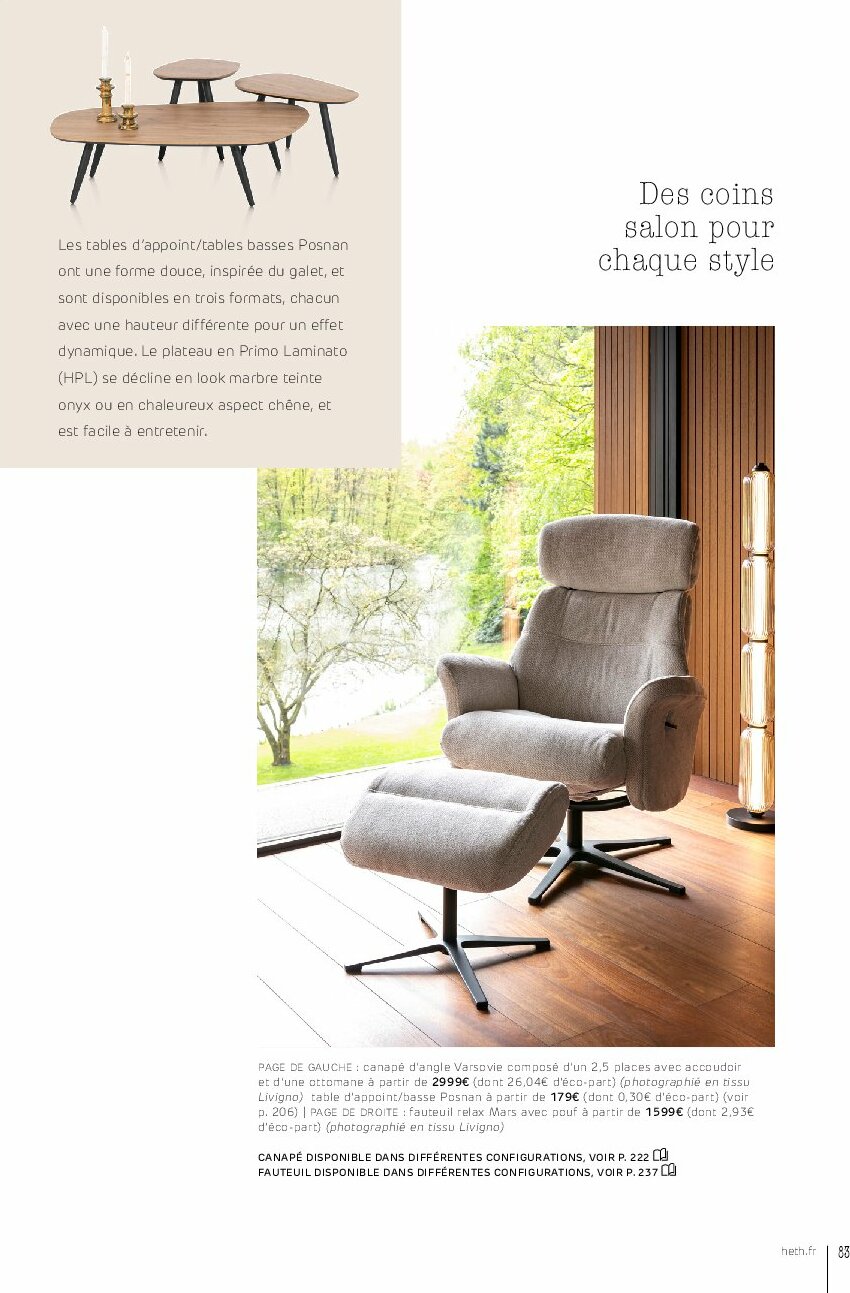 heth - Catalogue Heth valable du 01/09 au 31/12 - page: 83