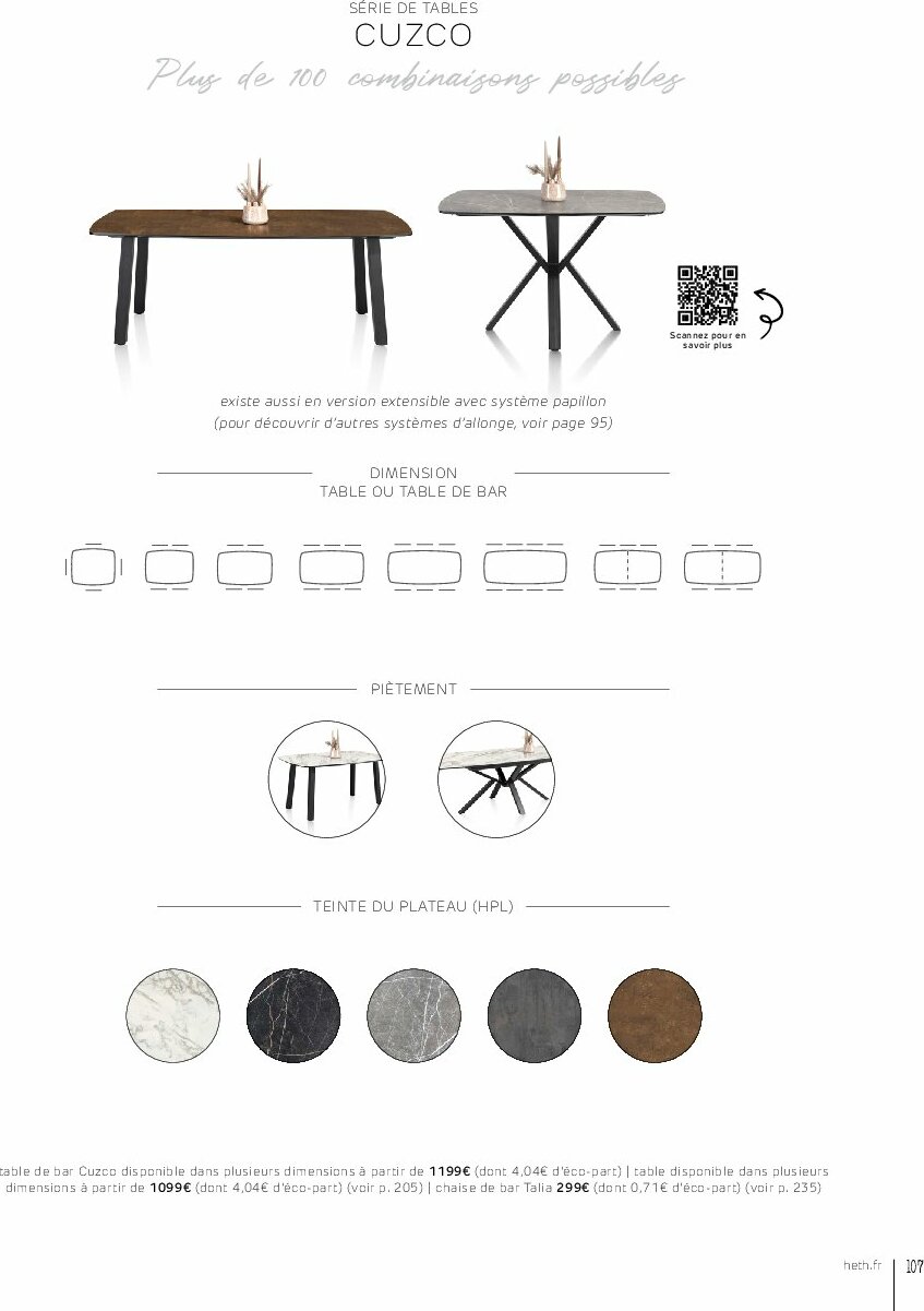 heth - Catalogue Heth valable du 01/09 au 31/12 - page: 107