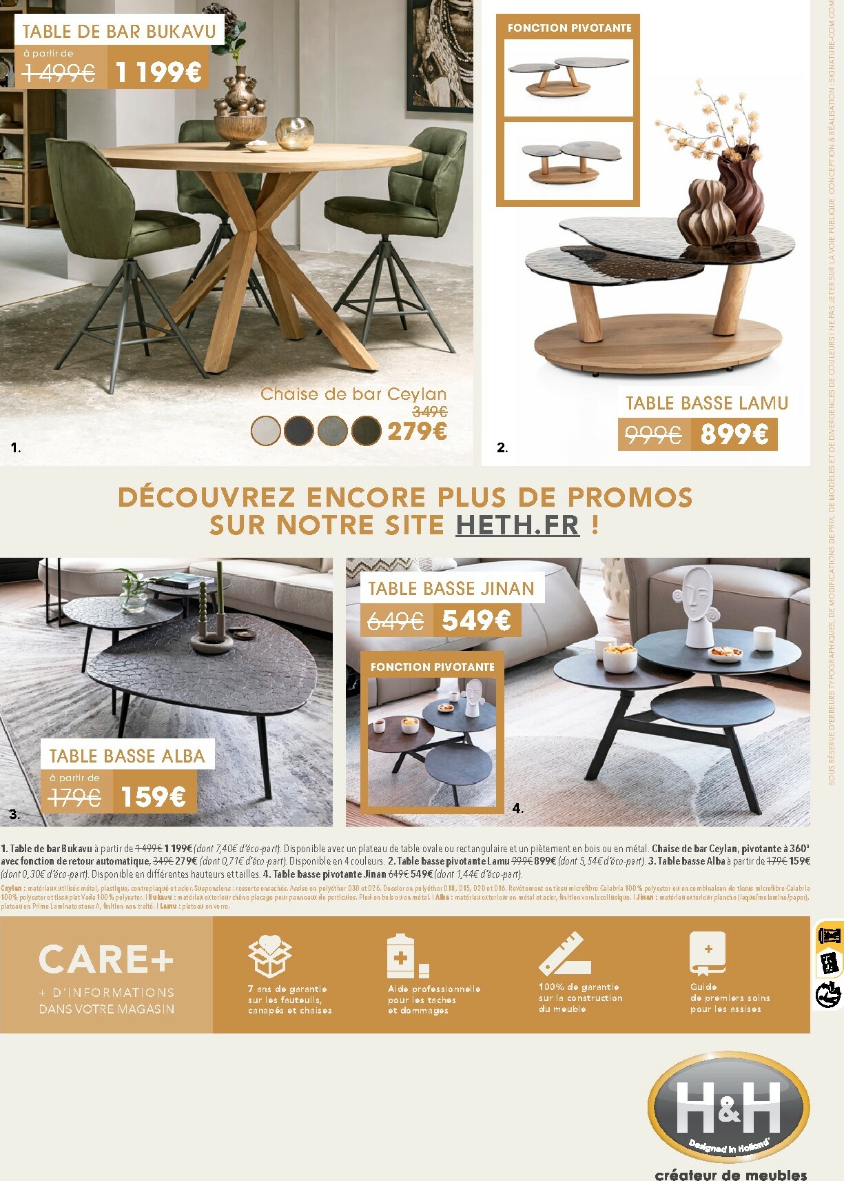 heth - Catalogue Heth valable du 29/09 au 26/10 - page: 8