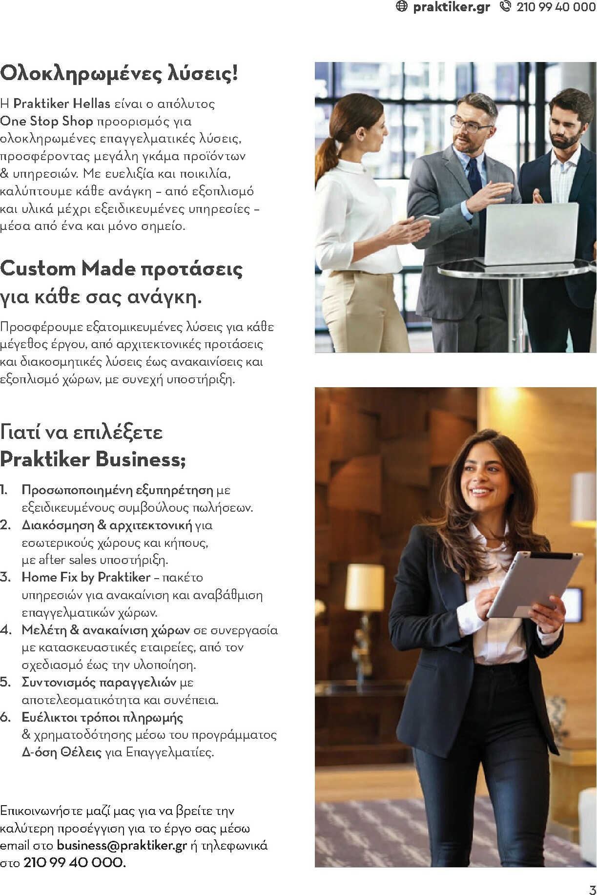praktiker - Praktiker - Κατάλογος Business φυλλάδιο έγκυρο από 01/12 - 30/09 - page: 3