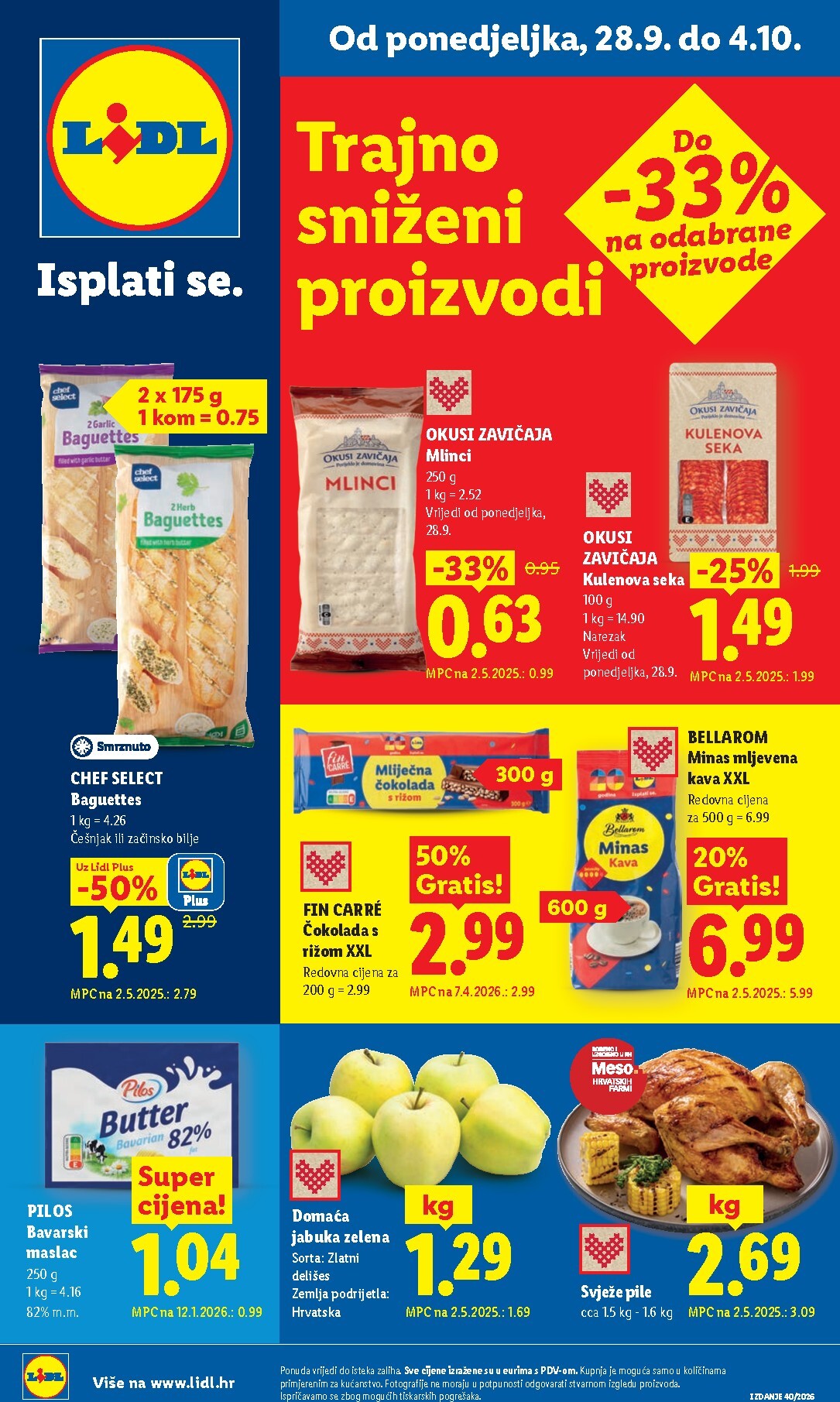 lidl - Novi Lidl katalog od ponedjeljka, 28.09.2026 do nedjelje, 04.10.2026