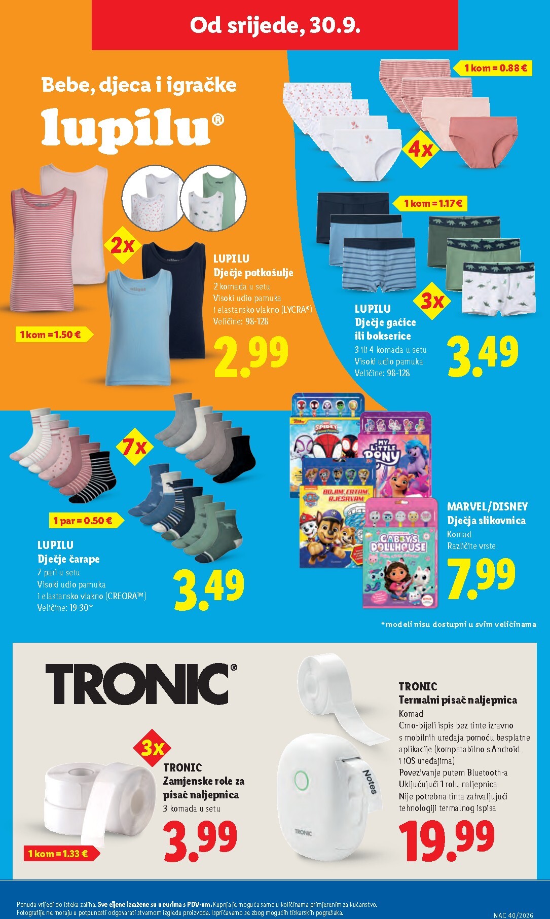 lidl - Aktualni katalog Lidl od ponedjeljka, 28.09.2026 do nedjelje, 04.10.2026 - page: 41