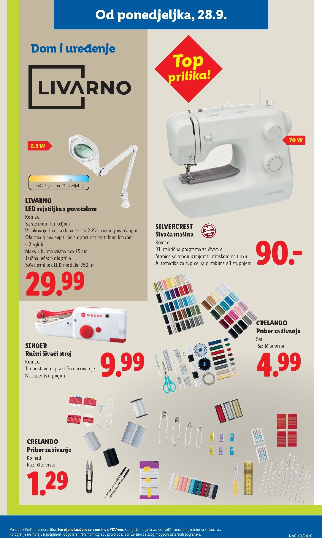lidl - Aktualni katalog Lidl od ponedjeljka, 28.09.2026 do nedjelje, 04.10.2026 - page: 35