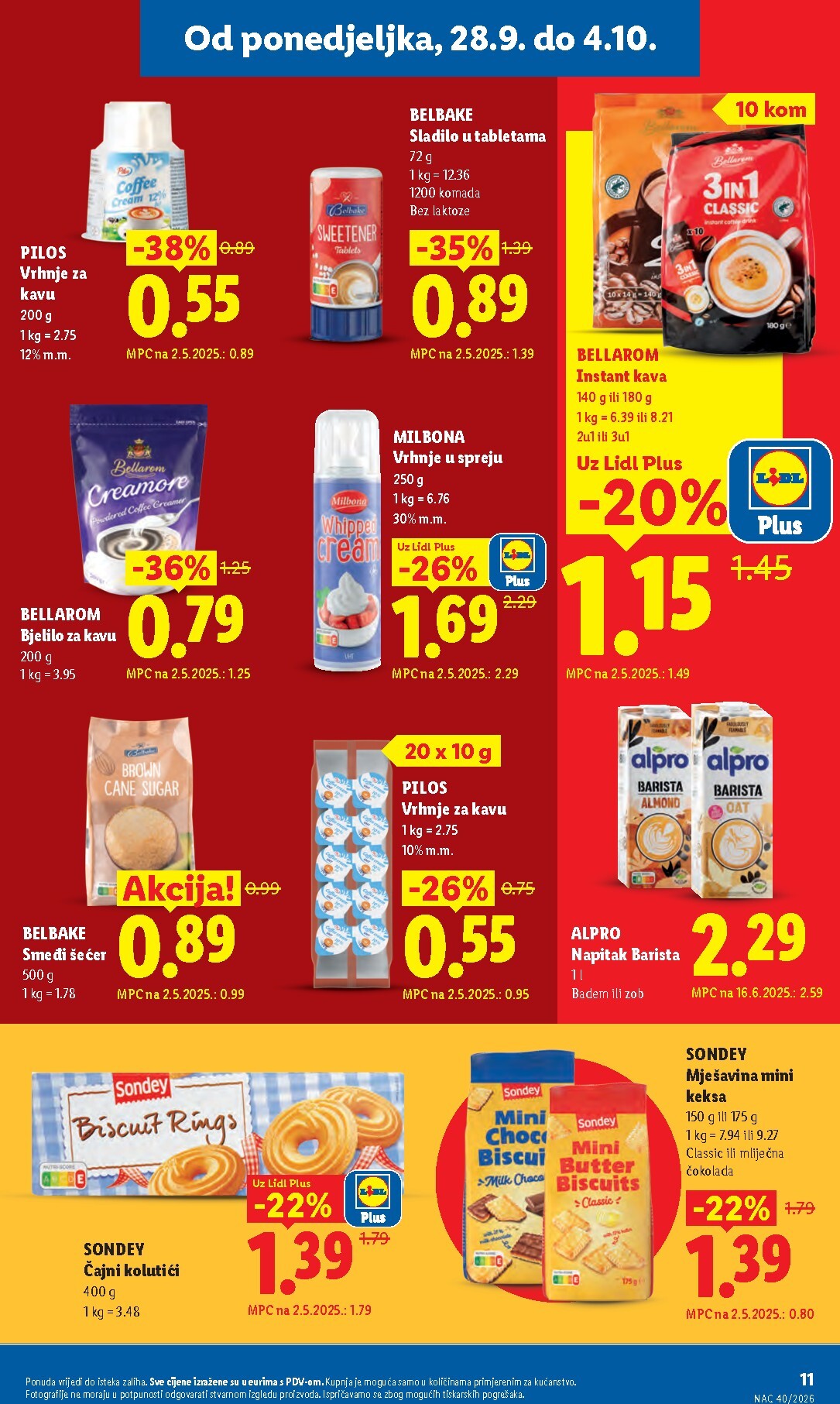 lidl - Aktualni katalog Lidl od ponedjeljka, 28.09.2026 do nedjelje, 04.10.2026 - page: 11