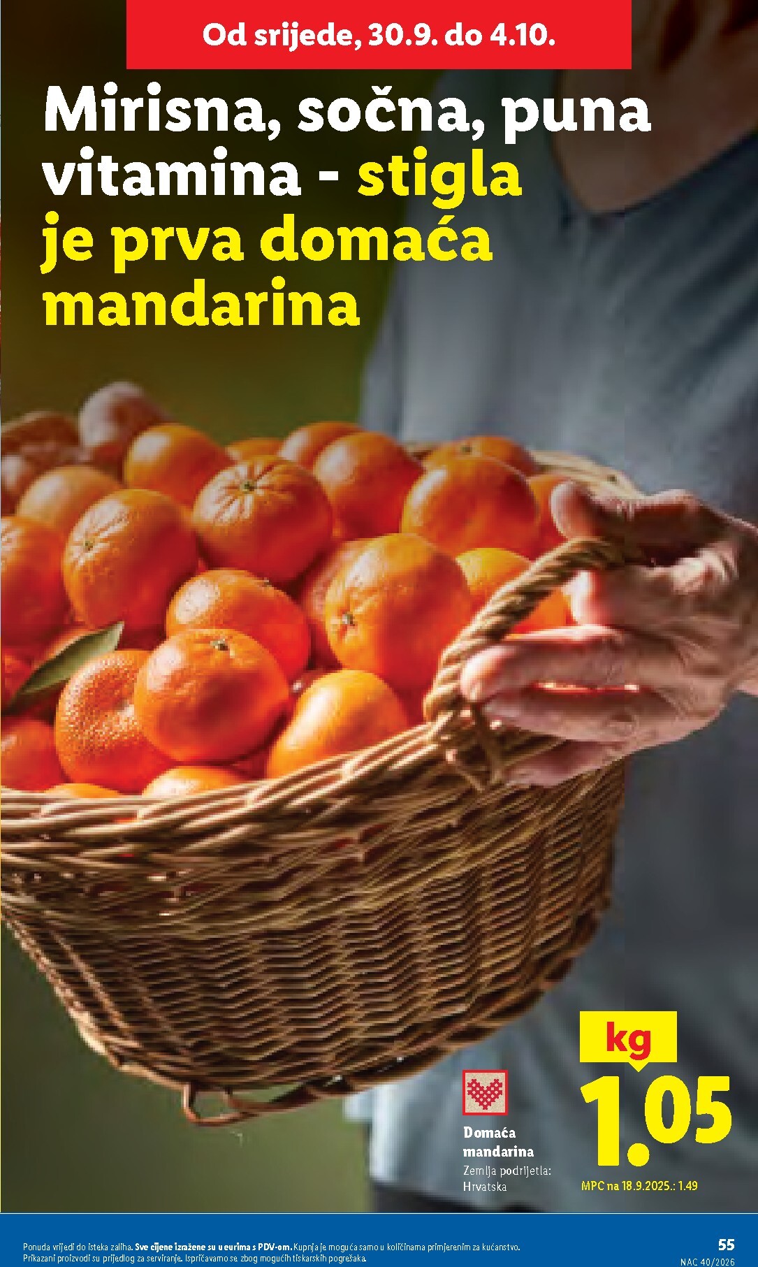 lidl - Aktualni katalog Lidl od ponedjeljka, 28.09.2026 do nedjelje, 04.10.2026 - page: 55