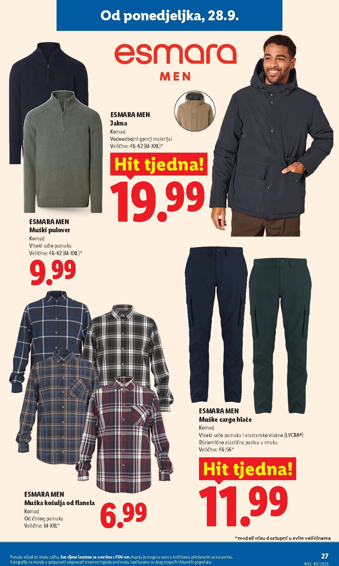 lidl - Aktualni katalog Lidl od ponedjeljka, 28.09.2026 do nedjelje, 04.10.2026 - page: 27