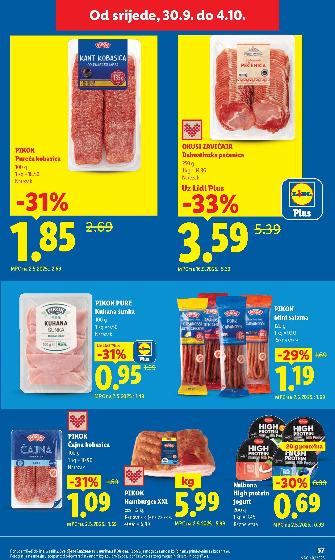 lidl - Aktualni katalog Lidl od ponedjeljka, 28.09.2026 do nedjelje, 04.10.2026 - page: 57