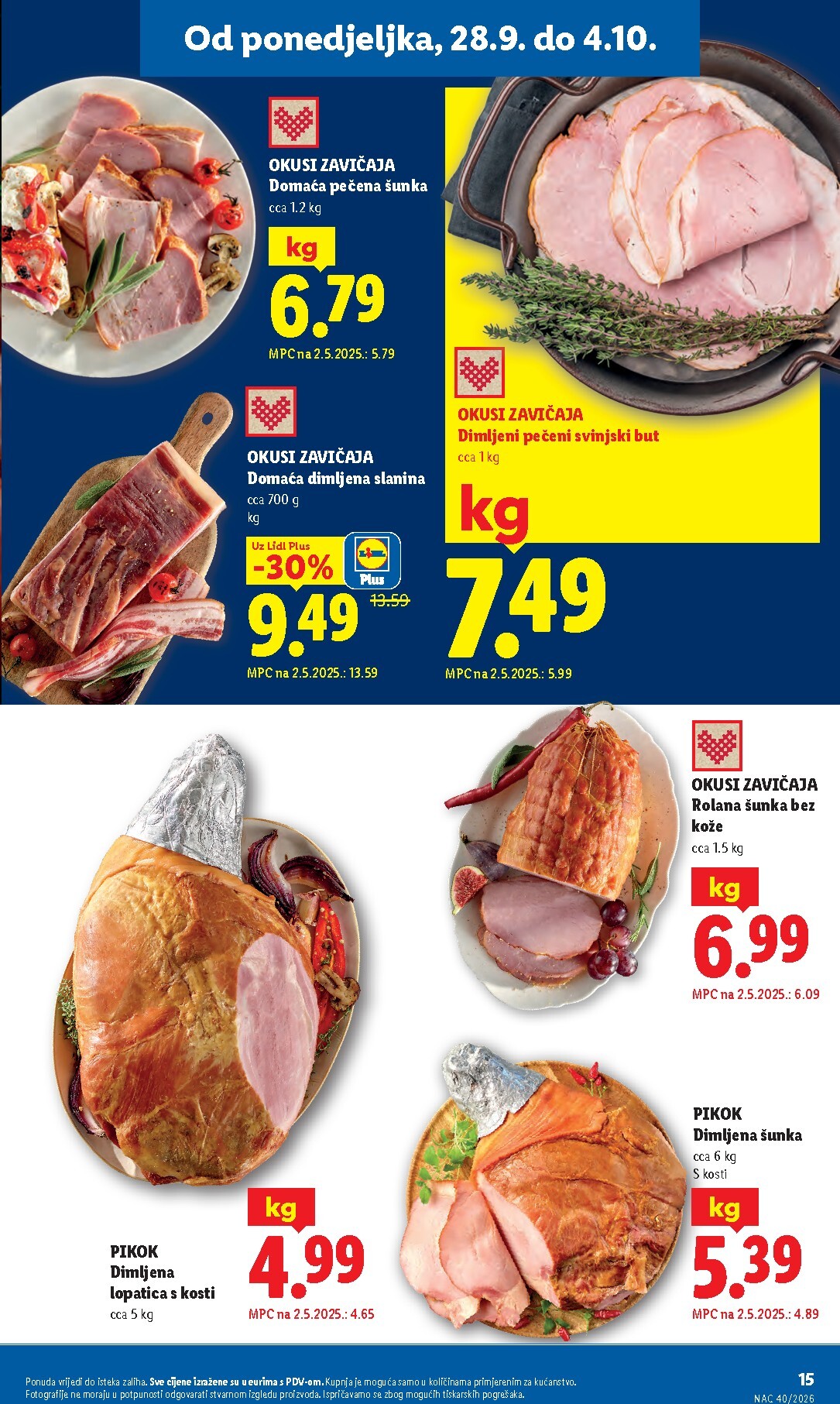 lidl - Aktualni katalog Lidl od ponedjeljka, 28.09.2026 do nedjelje, 04.10.2026 - page: 15