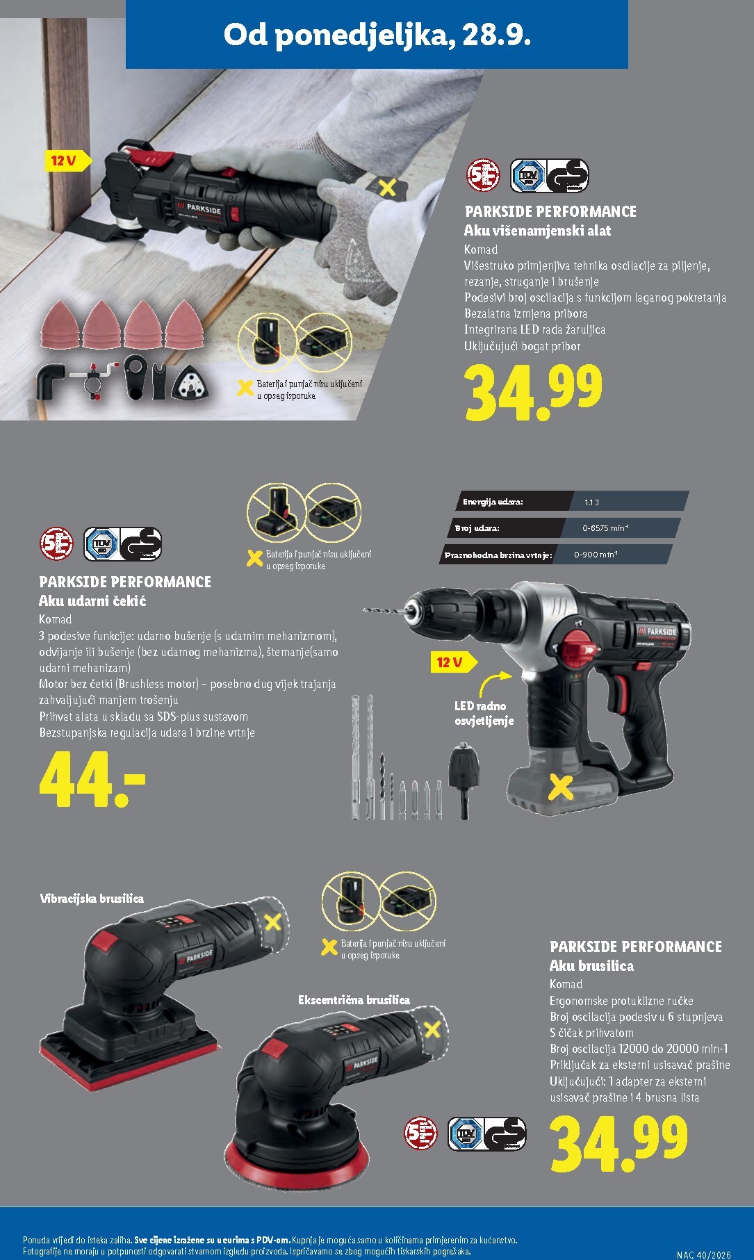 lidl - Aktualni katalog Lidl od ponedjeljka, 28.09.2026 do nedjelje, 04.10.2026 - page: 33
