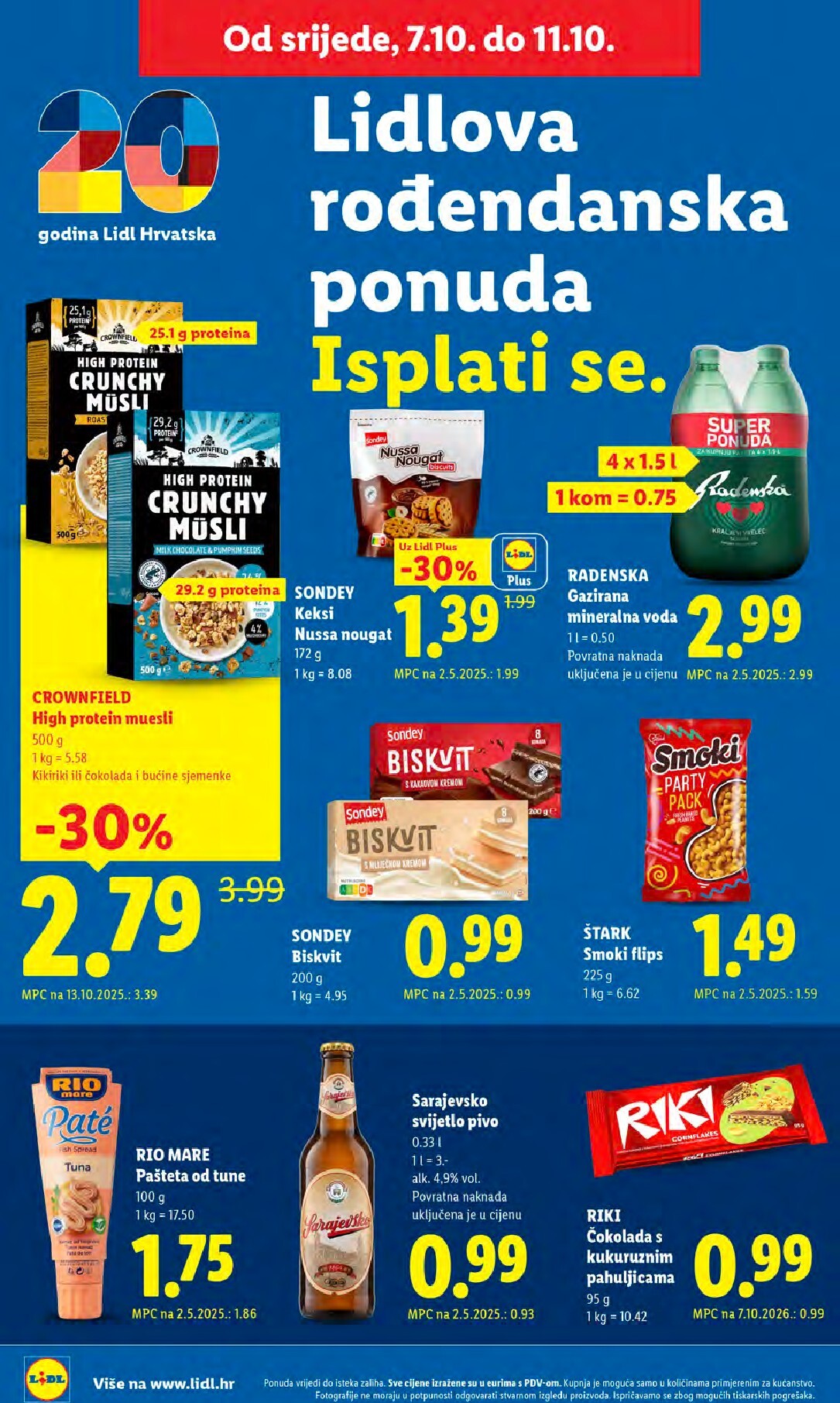 lidl - Novi Lidl katalog od ponedjeljka, 05.10.2026 do nedjelje, 11.10.2026 - page: 62