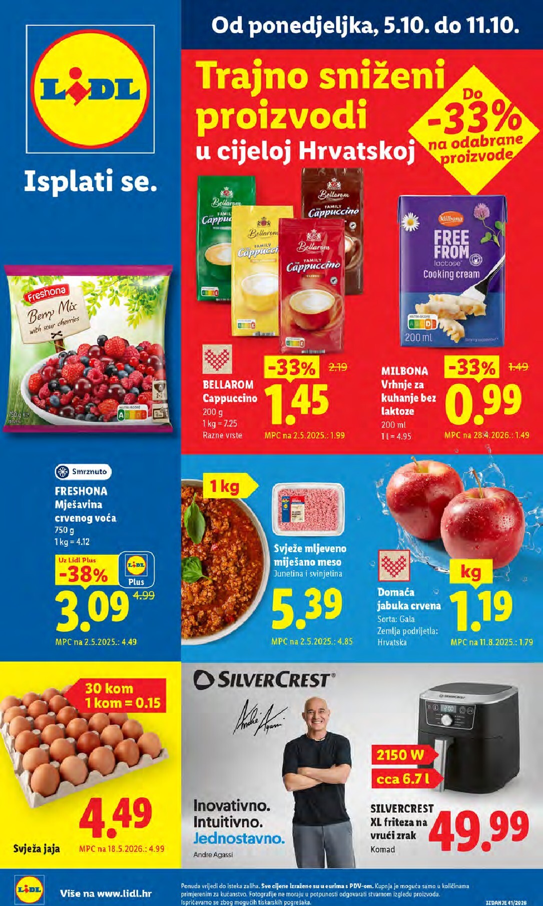lidl - Novi Lidl katalog od ponedjeljka, 05.10.2026 do nedjelje, 11.10.2026