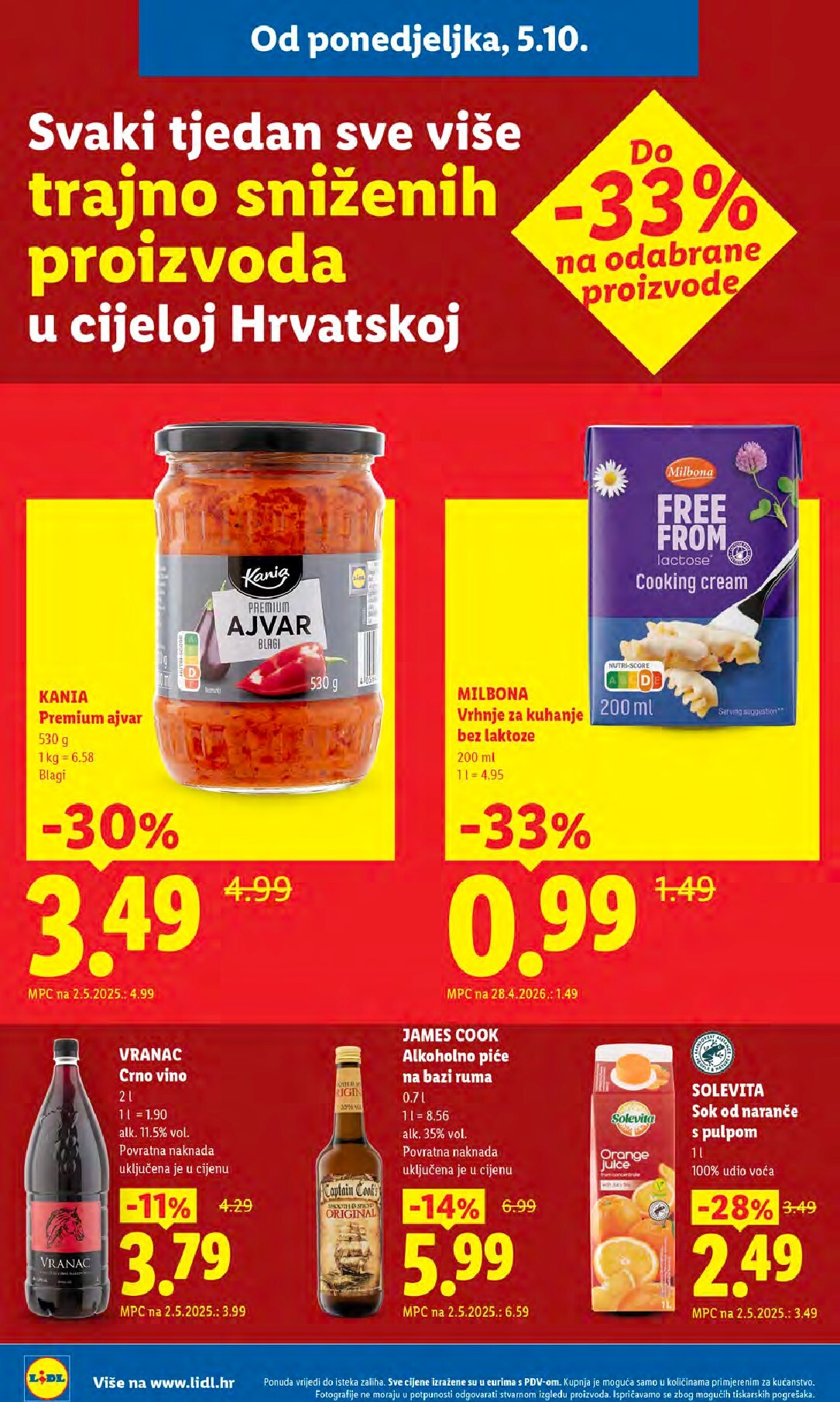 lidl - Novi Lidl katalog od ponedjeljka, 05.10.2026 do nedjelje, 11.10.2026 - page: 2