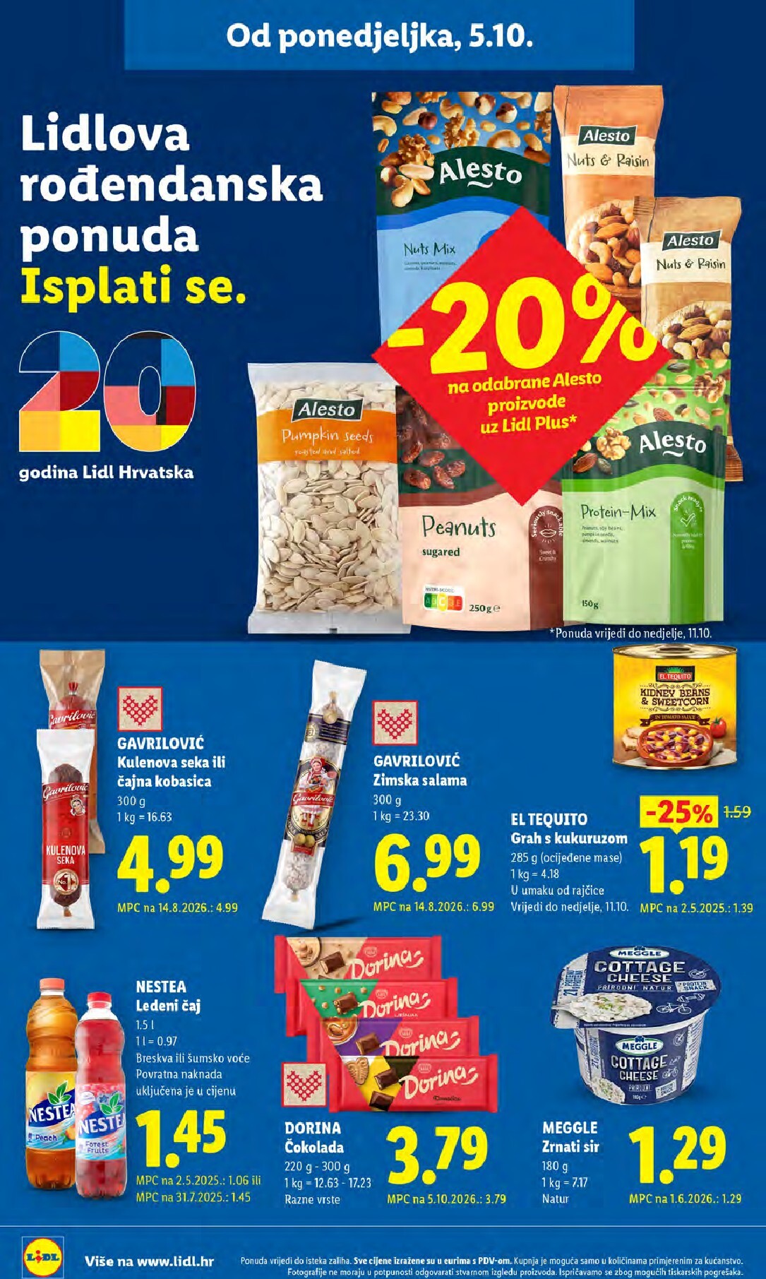 lidl - Novi Lidl katalog od ponedjeljka, 05.10.2026 do nedjelje, 11.10.2026 - page: 14