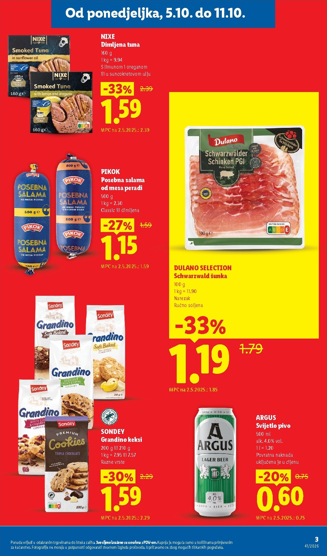 lidl - Aktualni katalog Lidl - Super Ponuda od ponedjeljka, 05.10.2026 do nedjelje, 11.10.2026 - page: 3