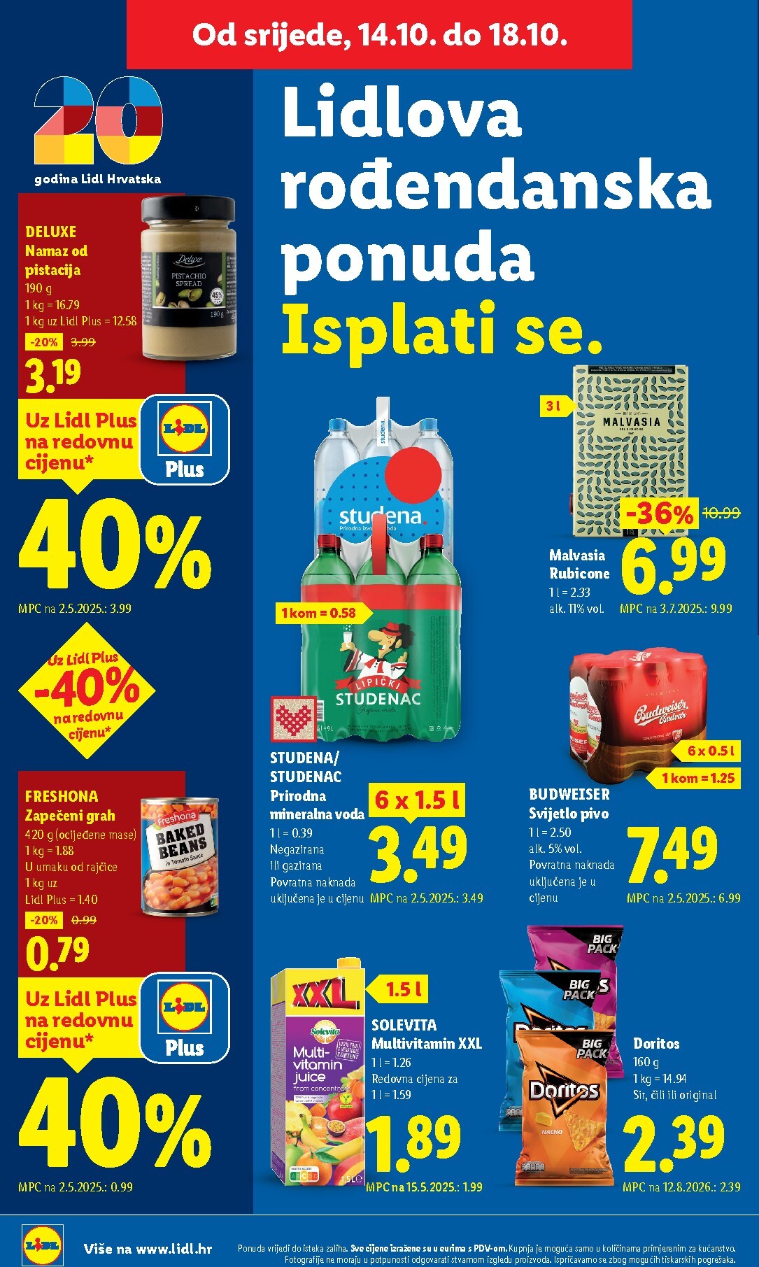 lidl - Novi Lidl katalog od ponedjeljka, 12.10.2026 do nedjelje, 18.10.2026 - page: 58