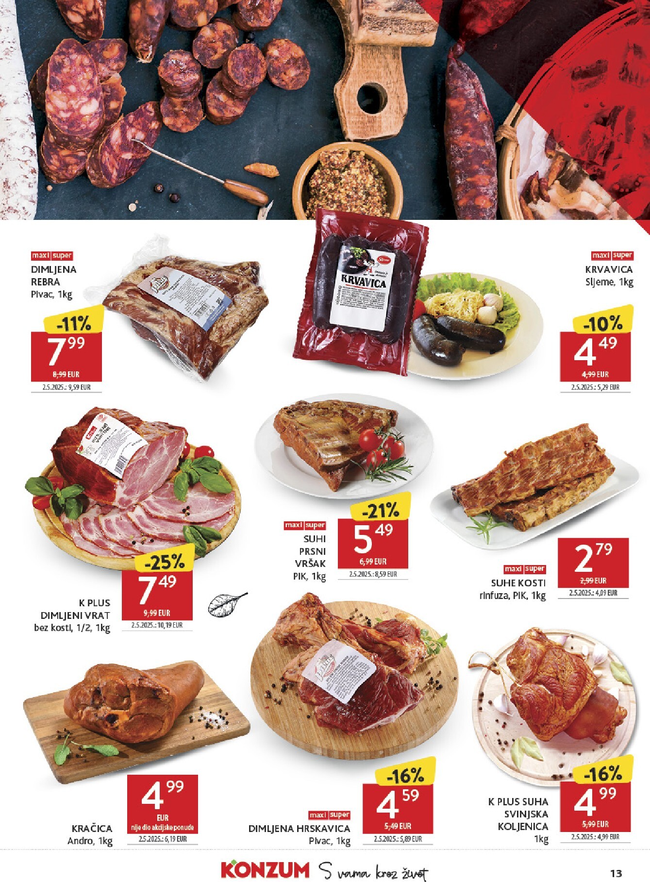 konzum - Novi Konzum katalog od srijede, 07.10.2026 do utorka, 13.10.2026 - page: 13