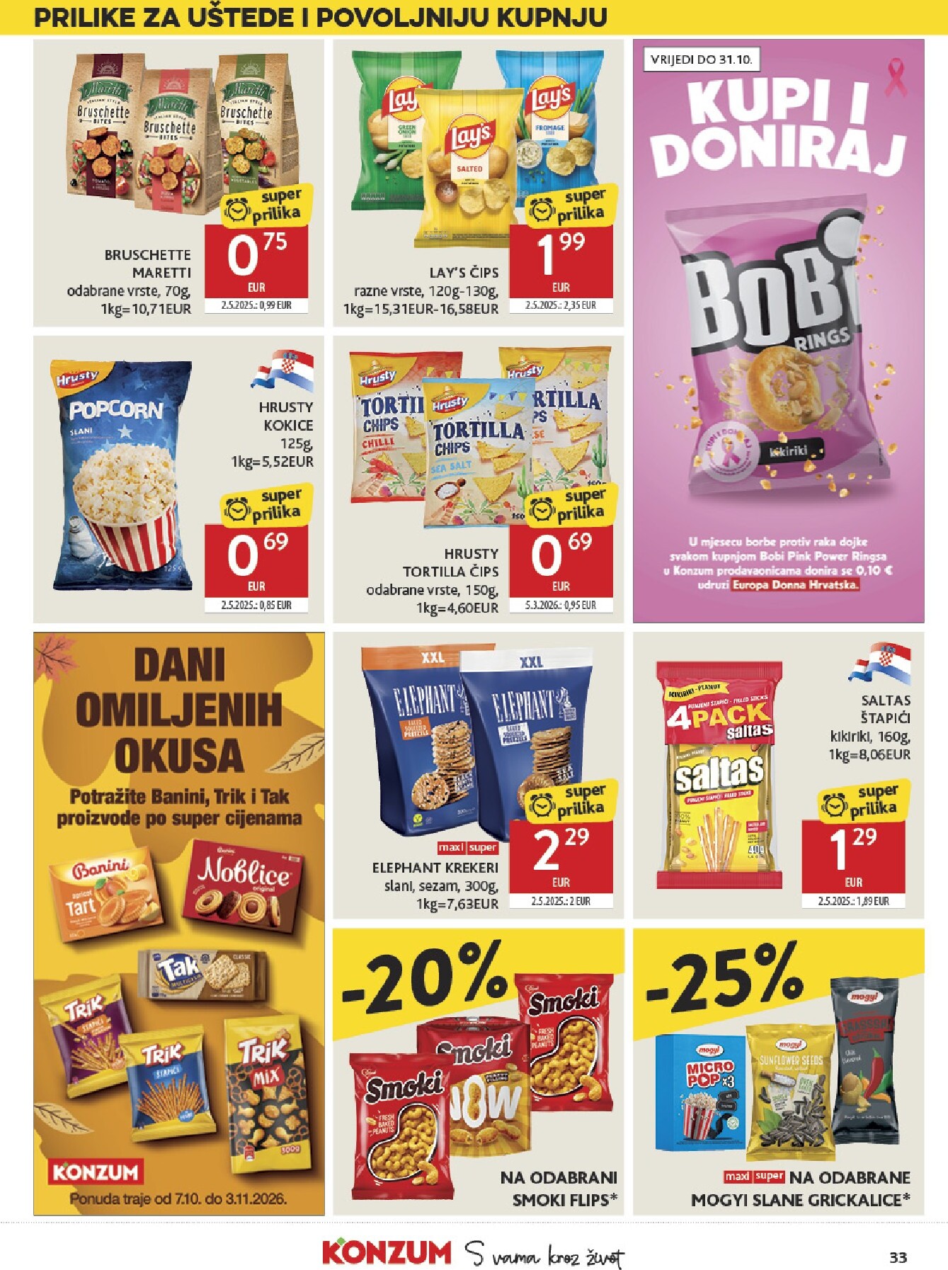 konzum - Novi Konzum katalog od srijede, 07.10.2026 do utorka, 13.10.2026 - page: 33
