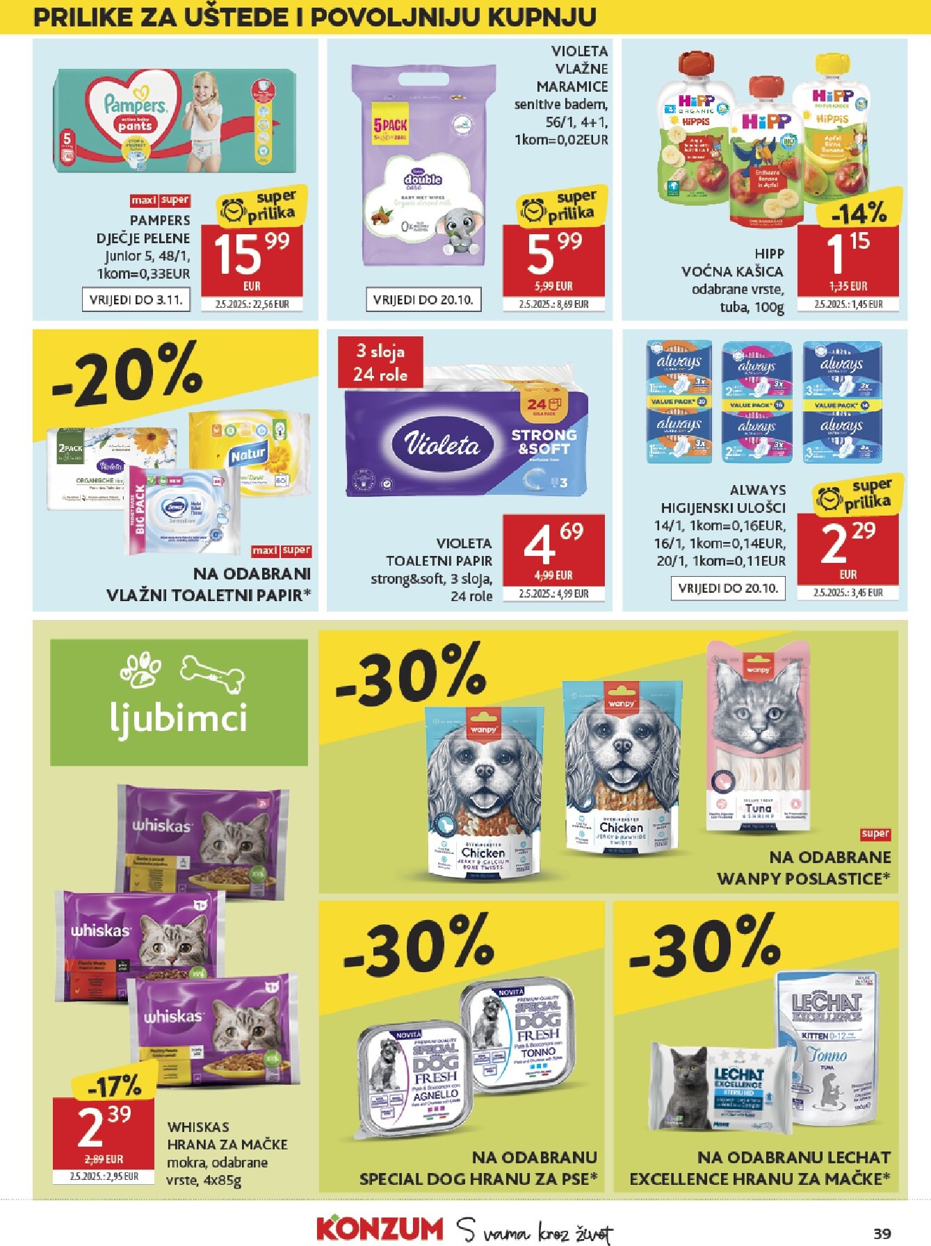 konzum - Novi Konzum katalog od srijede, 07.10.2026 do utorka, 13.10.2026 - page: 39