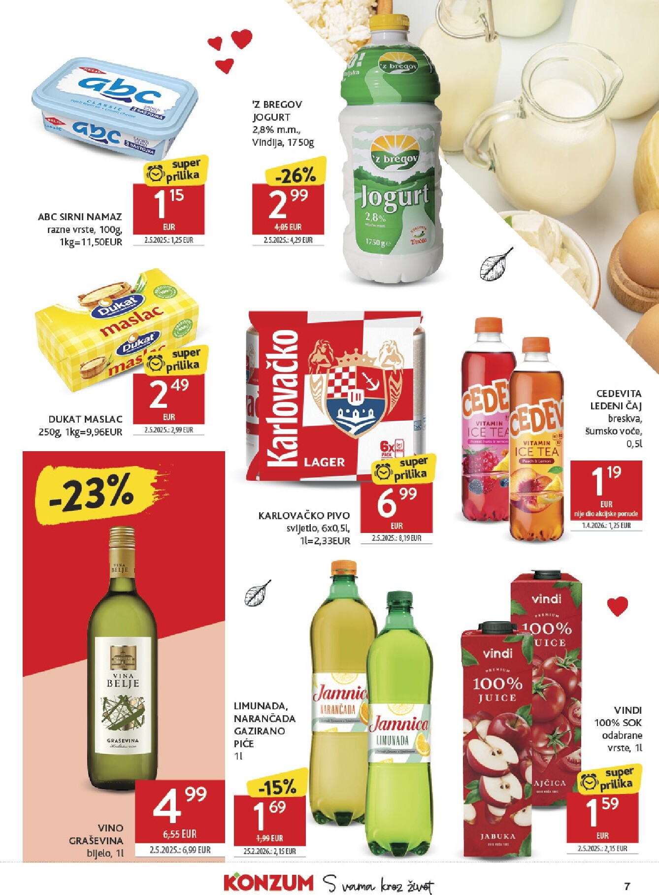 konzum - Novi Konzum katalog od srijede, 07.10.2026 do utorka, 13.10.2026 - page: 7