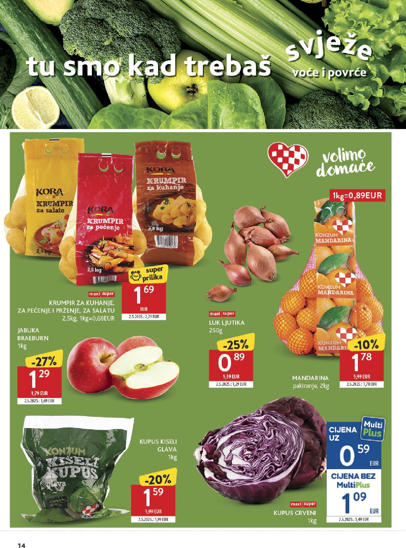 konzum - Novi Konzum katalog od srijede, 07.10.2026 do utorka, 13.10.2026 - page: 14
