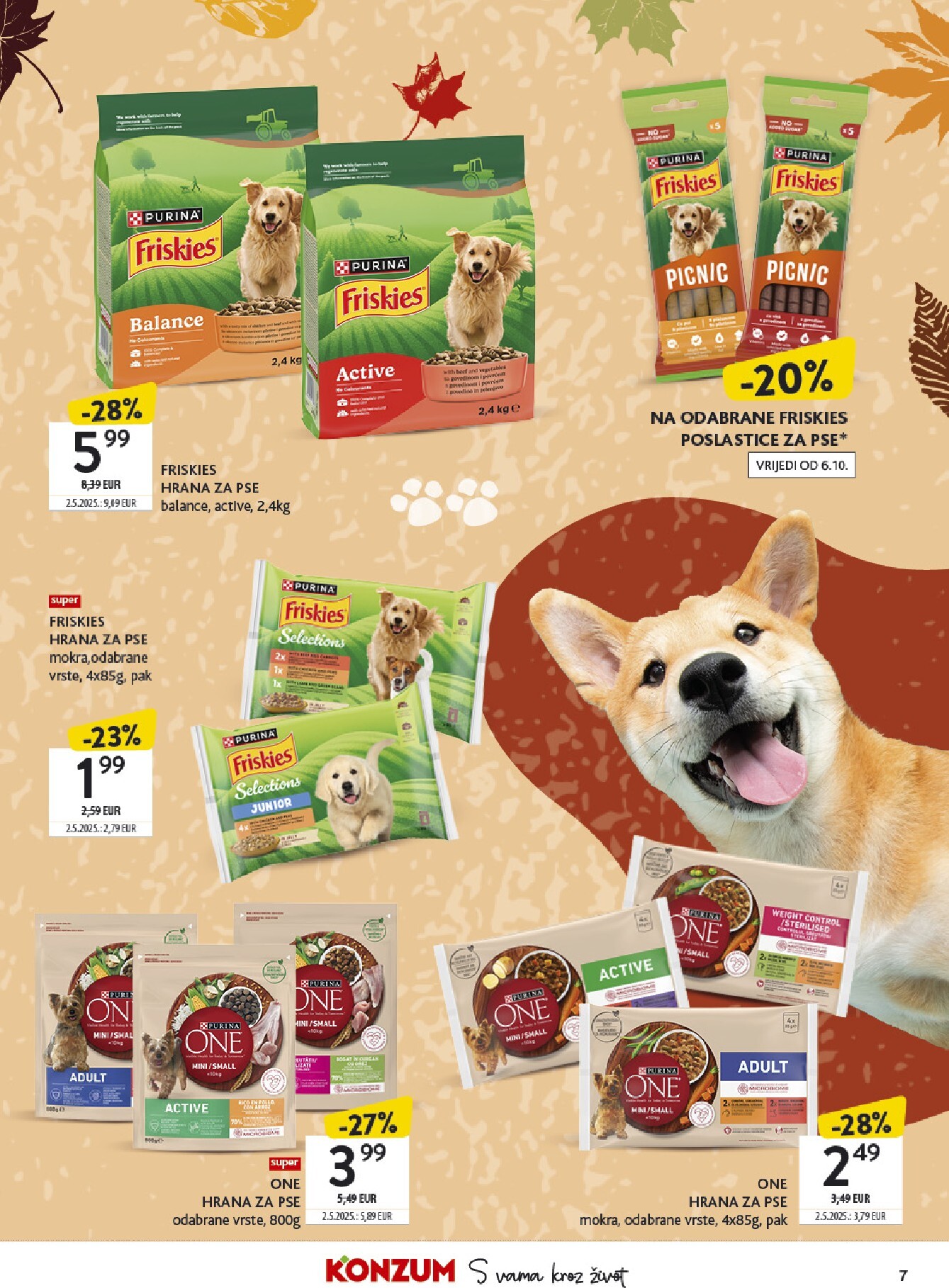 konzum - Novi Konzum - Jesenska Čarolija katalog od ponedjeljka, 05.10.2026 do nedjelje, 18.10.2026 - page: 7