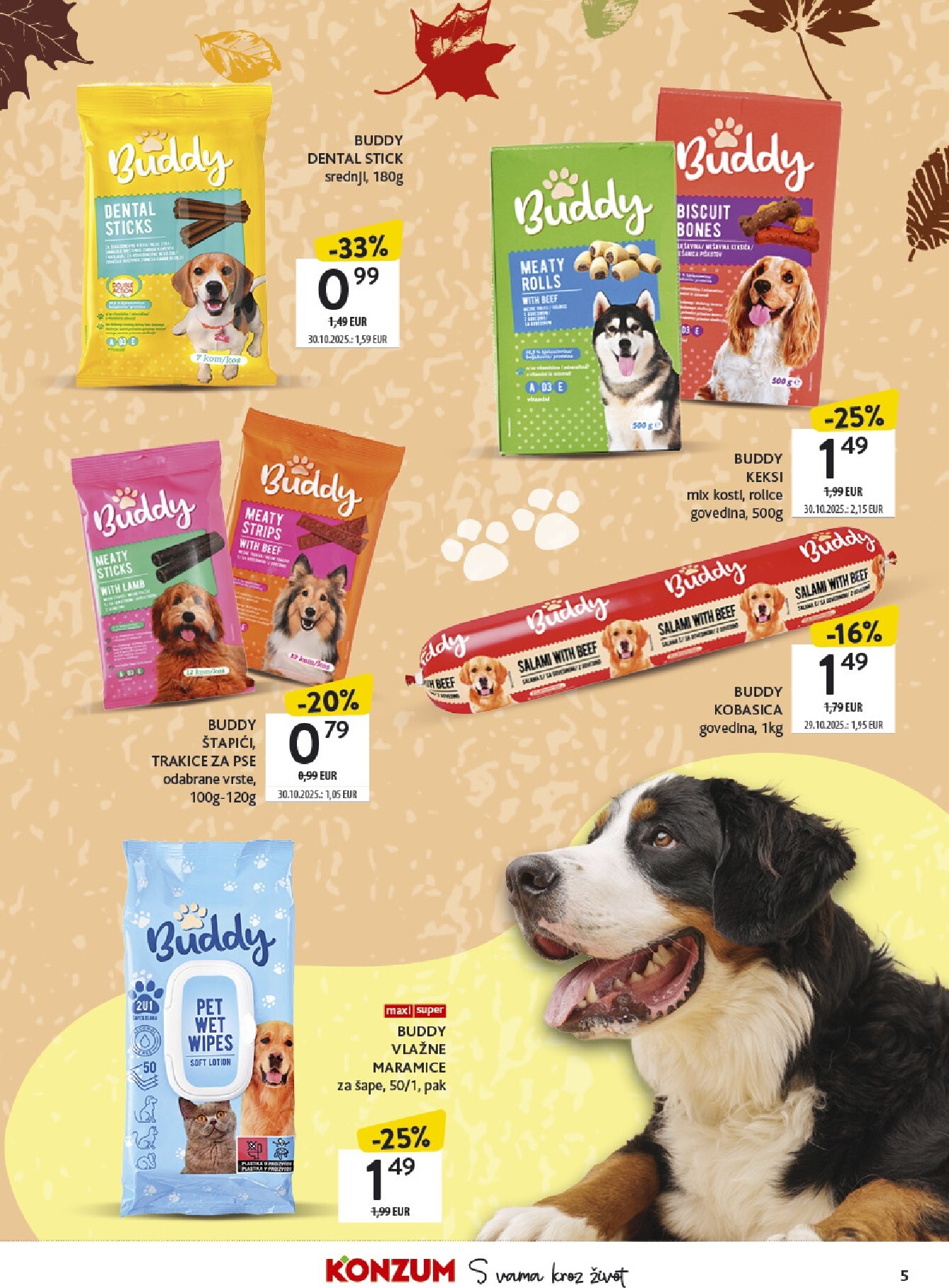 konzum - Novi Konzum - Jesenska Čarolija katalog od ponedjeljka, 05.10.2026 do nedjelje, 18.10.2026 - page: 5
