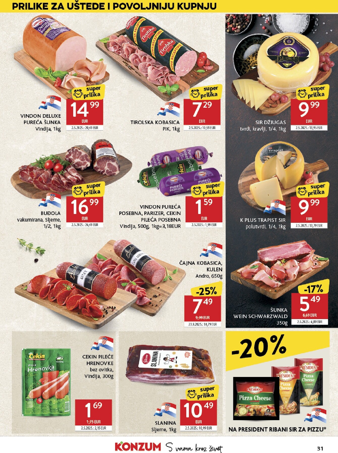 konzum - Novi Konzum katalog od srijede, 14.10.2026 do utorka, 20.10.2026 - page: 31