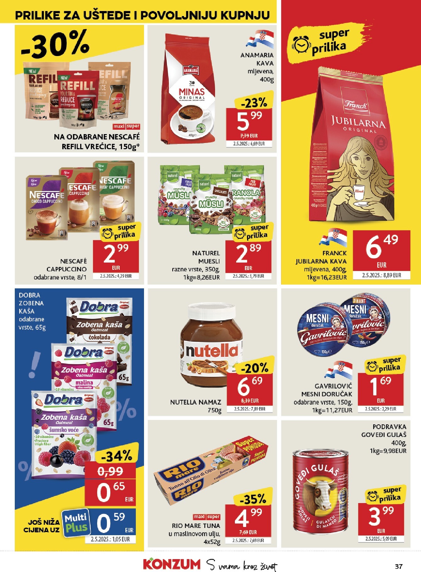 konzum - Novi Konzum katalog od srijede, 14.10.2026 do utorka, 20.10.2026 - page: 37