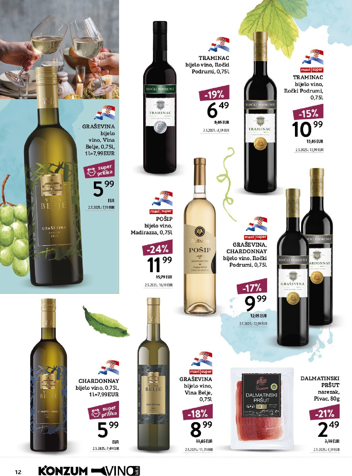 konzum - Aktualni katalog Konzum - Vinoteka od ponedjeljka, 12.10.2026 do nedjelje, 25.10.2026 - page: 12