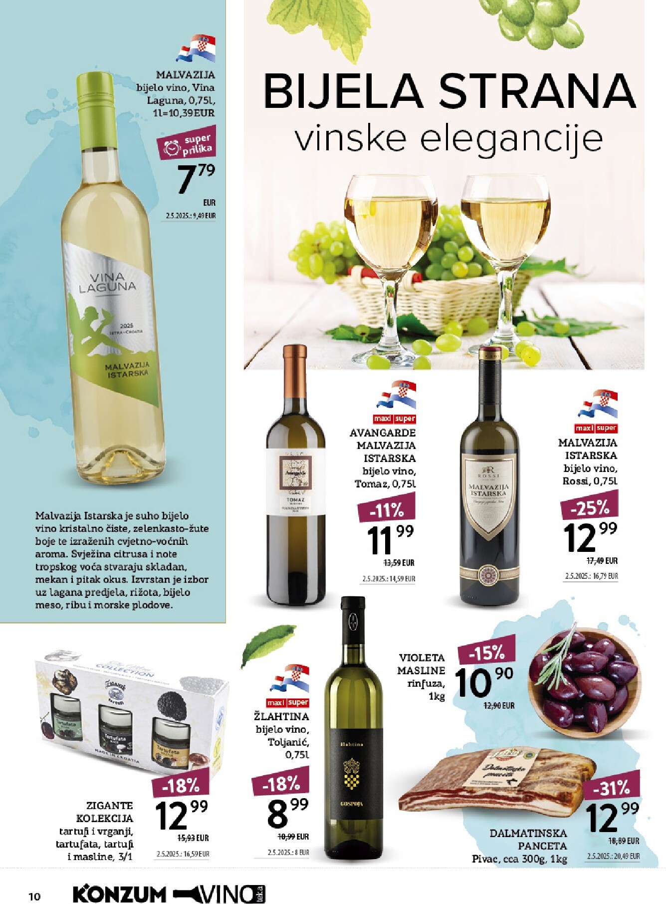 konzum - Aktualni katalog Konzum - Vinoteka od ponedjeljka, 12.10.2026 do nedjelje, 25.10.2026 - page: 10