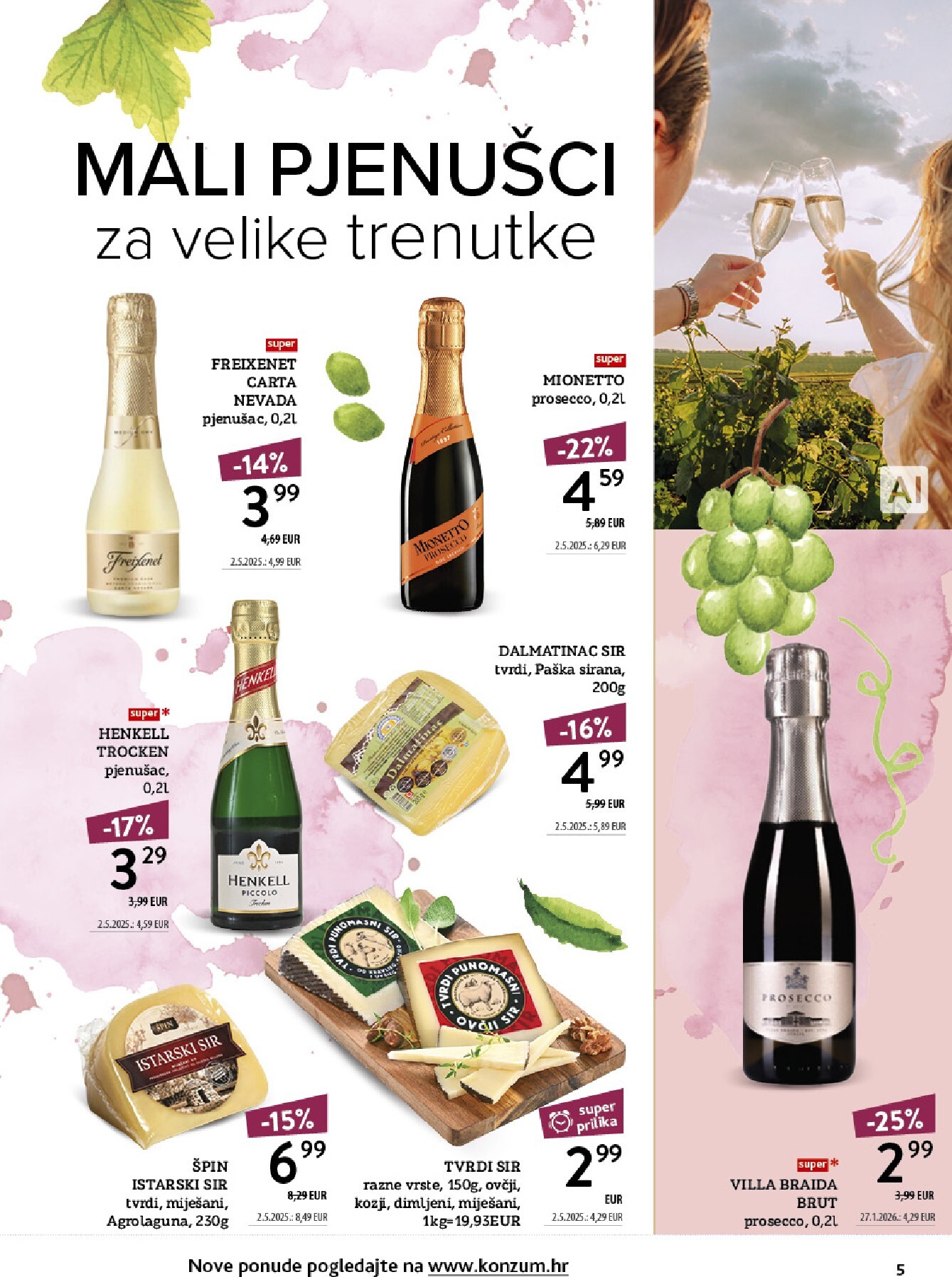 konzum - Aktualni katalog Konzum - Vinoteka od ponedjeljka, 12.10.2026 do nedjelje, 25.10.2026 - page: 5