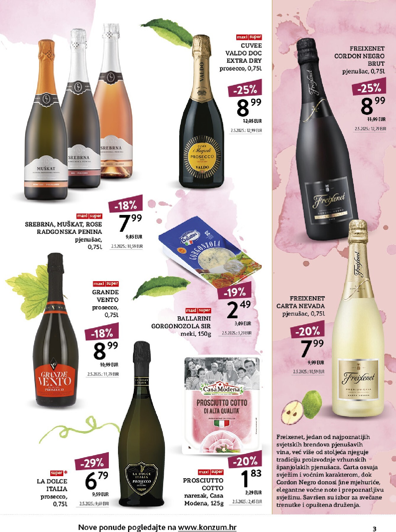 konzum - Aktualni katalog Konzum - Vinoteka od ponedjeljka, 12.10.2026 do nedjelje, 25.10.2026 - page: 3