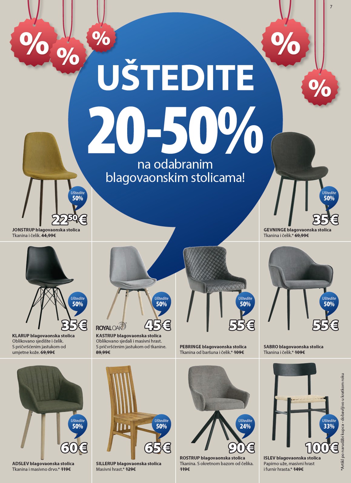 jysk - Prelistajte katalog JYSK - Tjedne ponude, vrijedi od 21.01. do 01.02. - page: 7