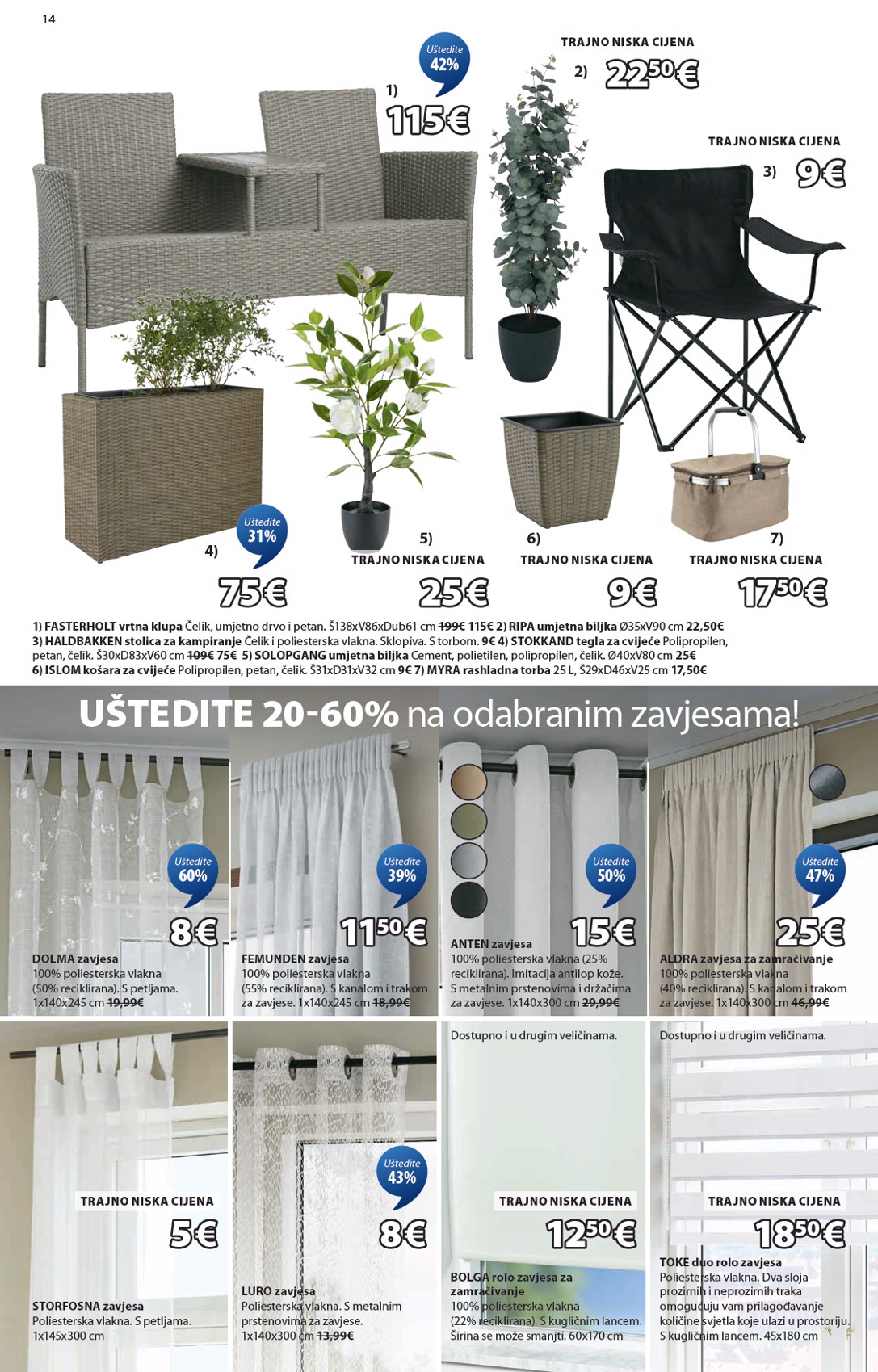 jysk - Prelistajte katalog JYSK, vrijedi od 18.03.2026 do 07.04.2026 - page: 14